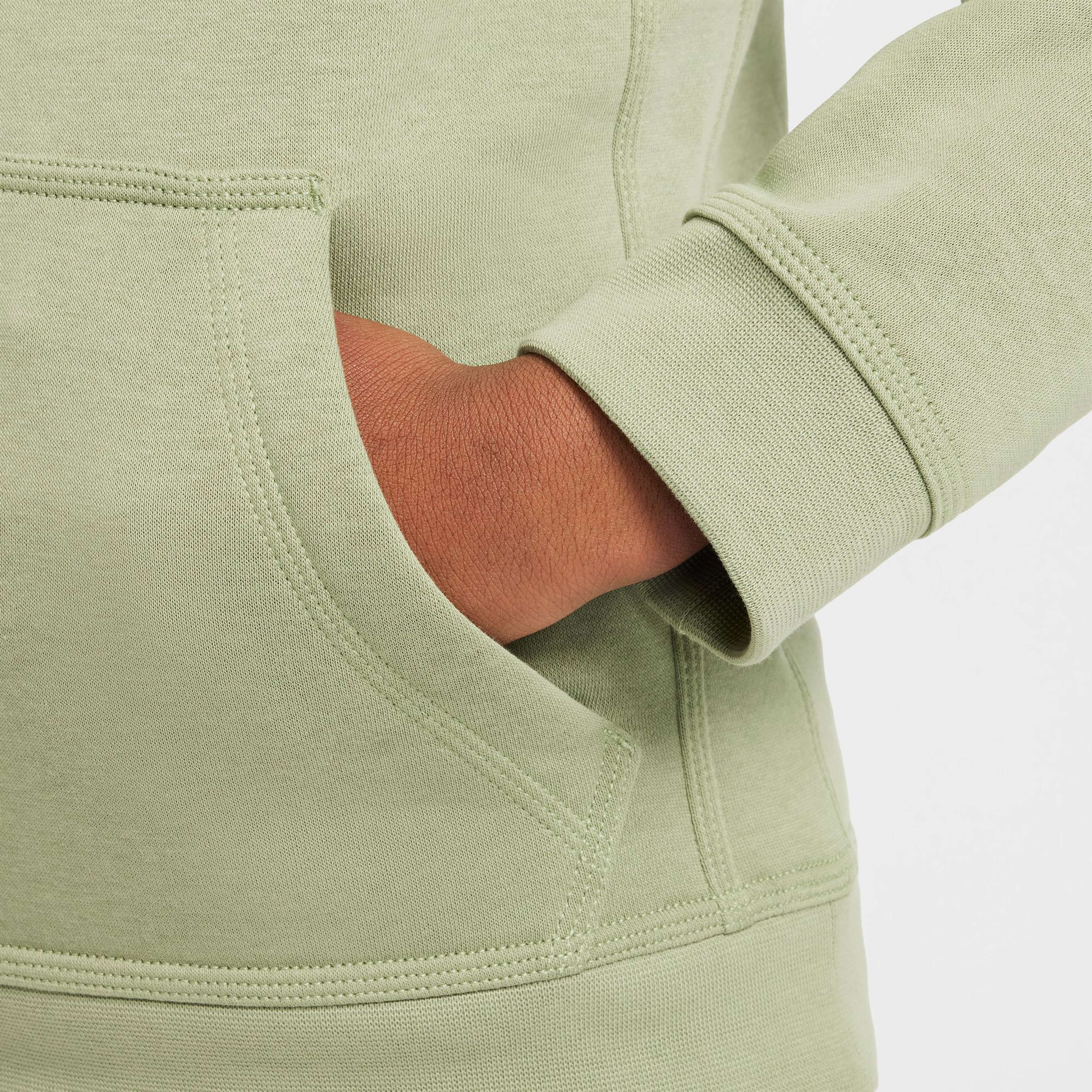 Nike Sportswear Standart Issue Çocuk Yeşil Günlük Sweatshirt