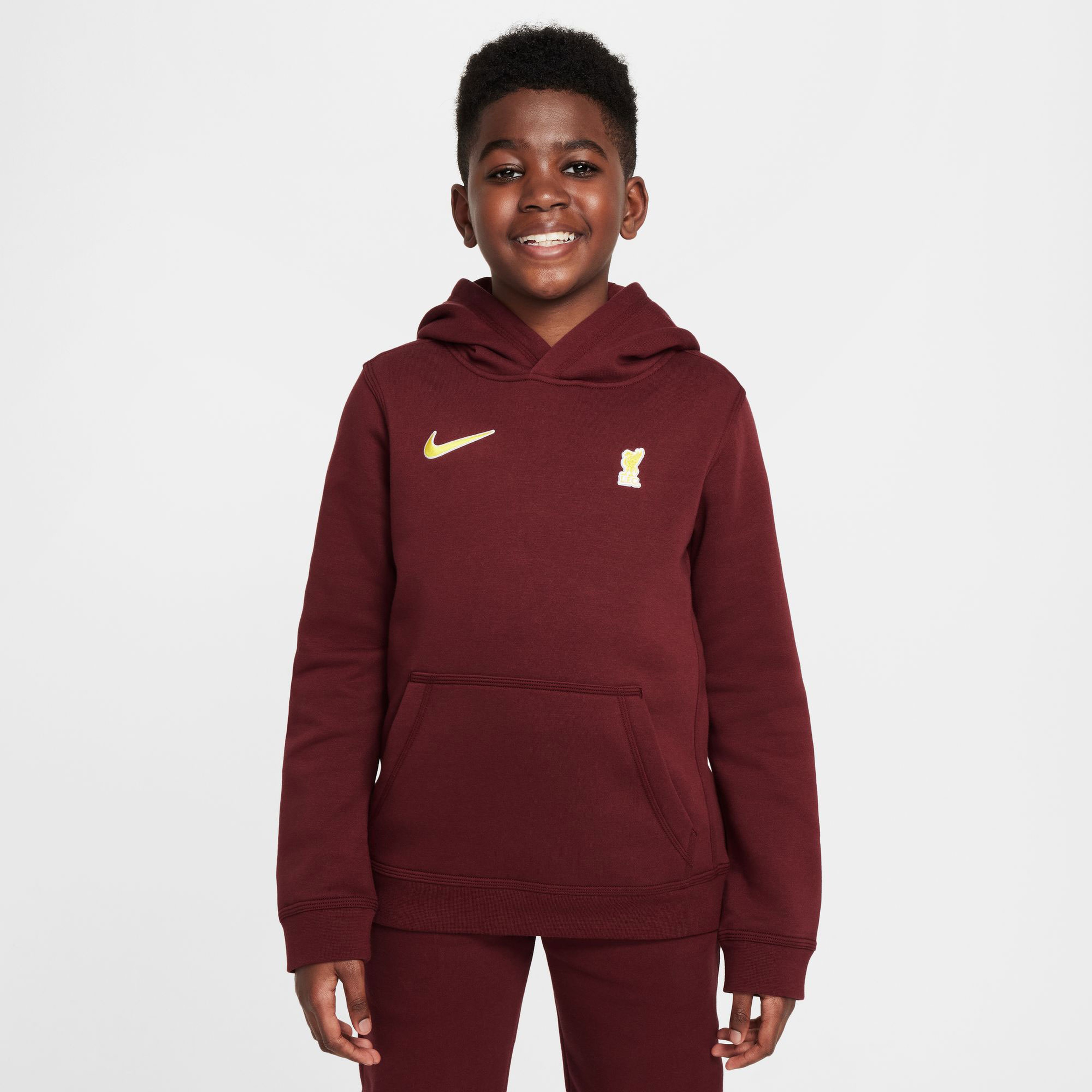 Nike Liverpool FC Çocuk Bordo Futbol Sweatshirt