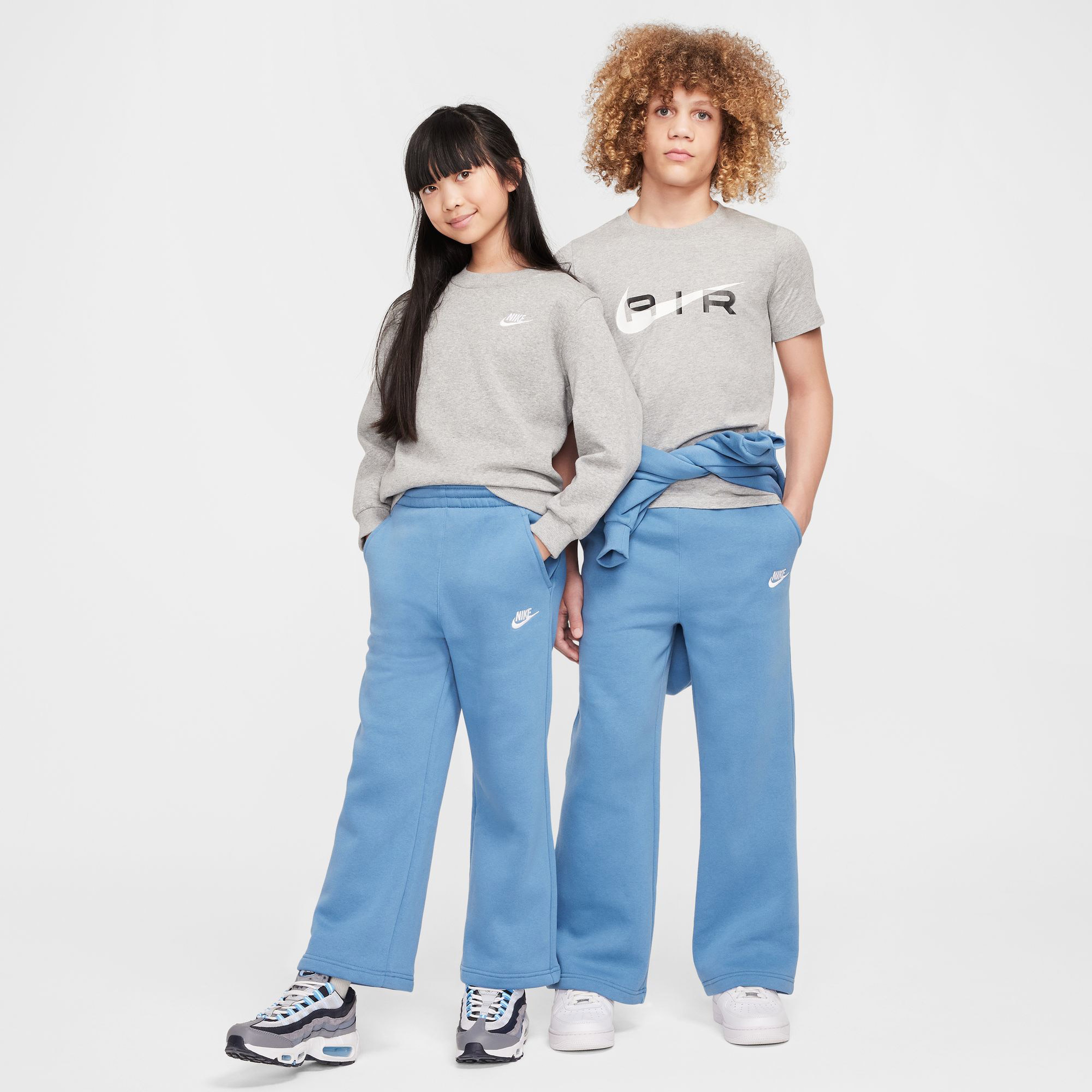 Nike Club Fleece Çocuk Mavi Günlük Eşofman Altı