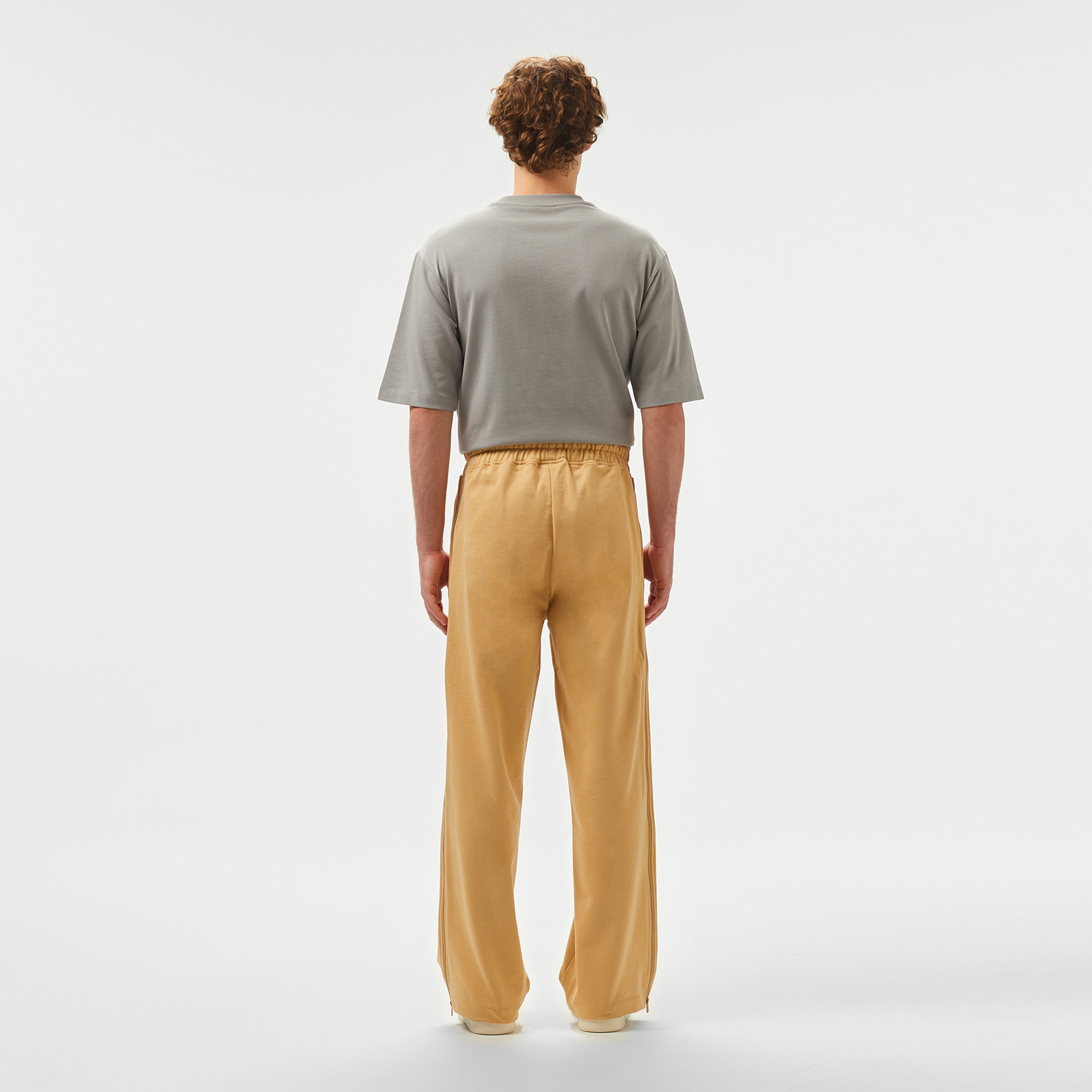 UNITED4 Oversize Kadın Krem Eşofman Altı