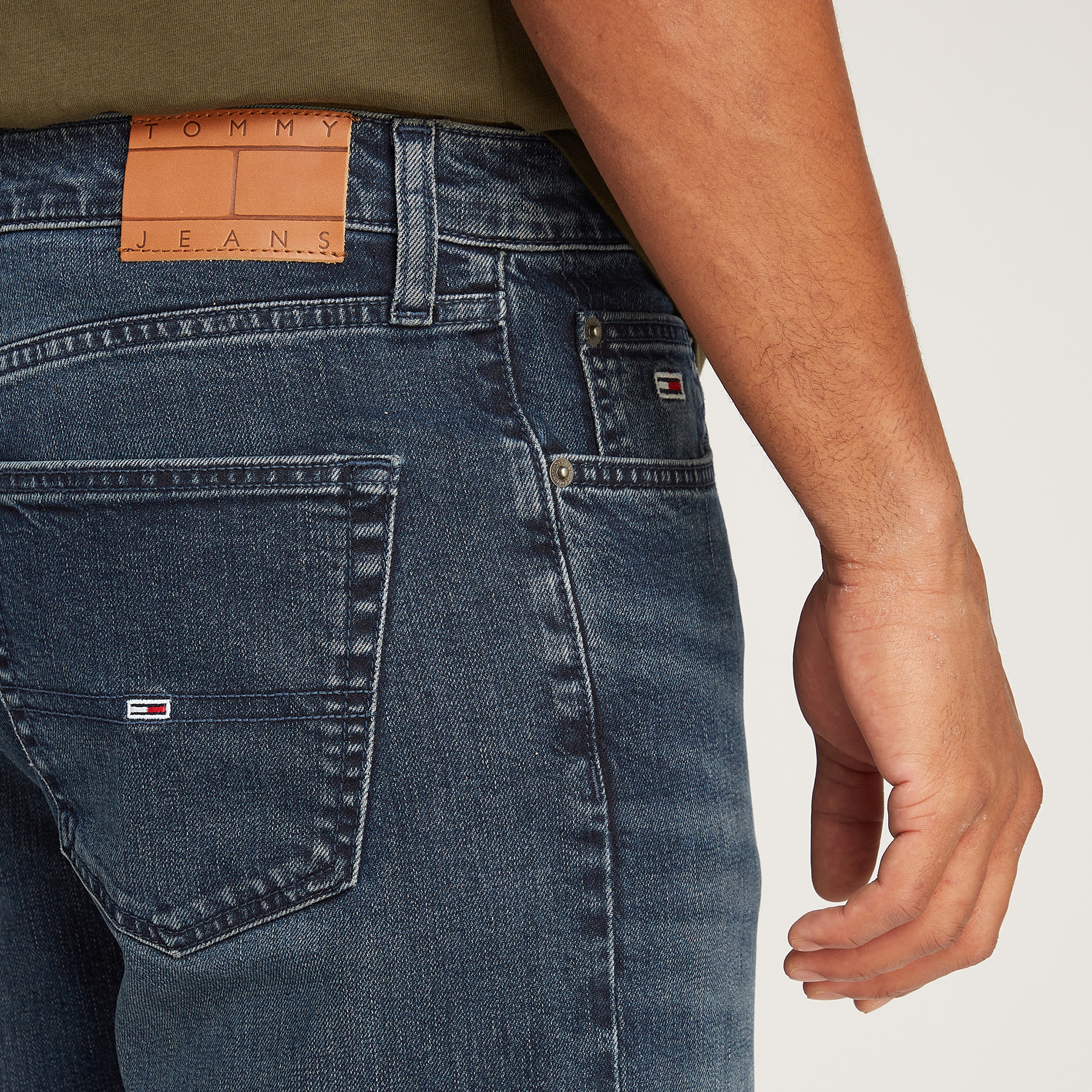 Tommy Jeans Otis Regular Str Ai5167 Erkek Lacivert Jean