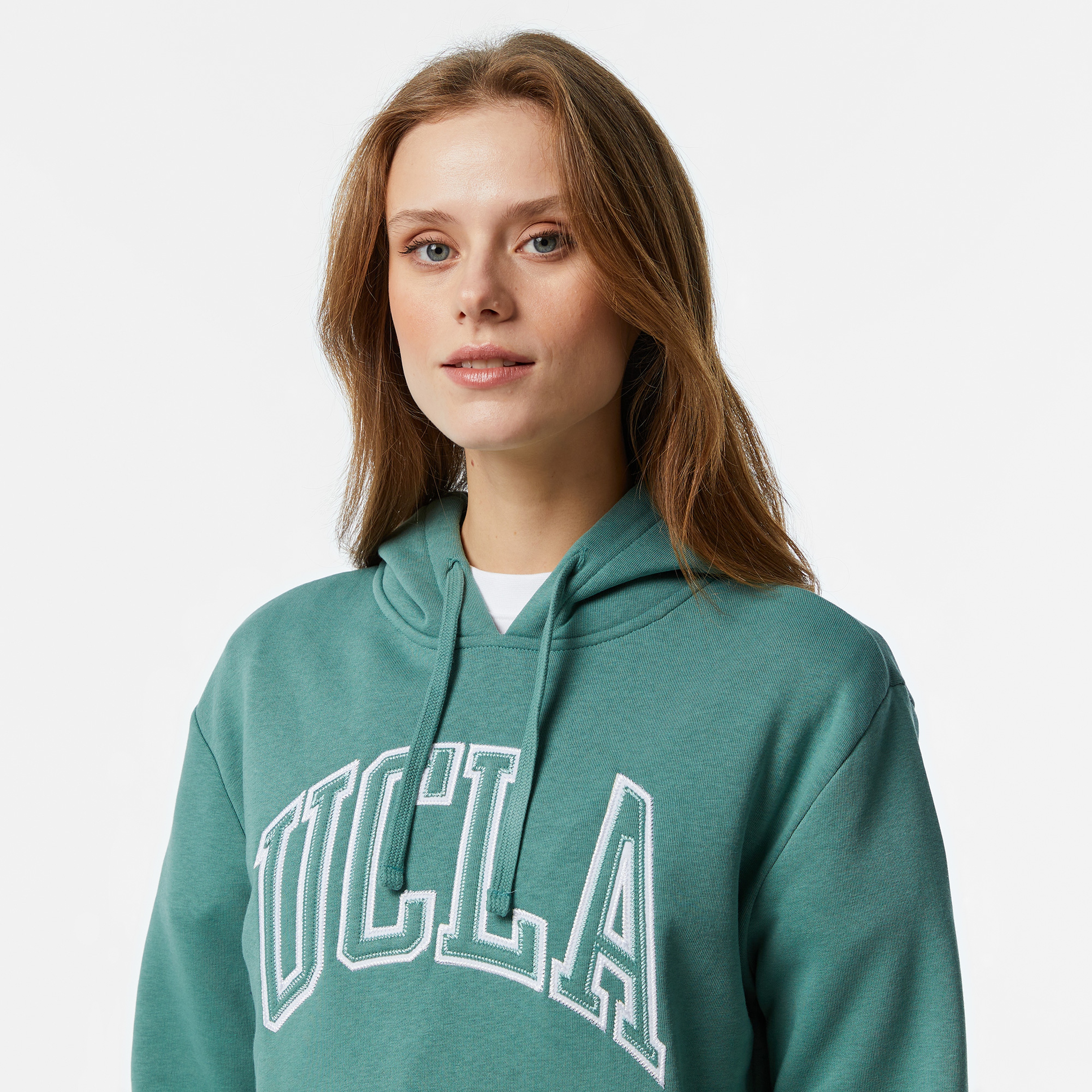 Ucla Riley Unisex Yeşil Sweatshirt