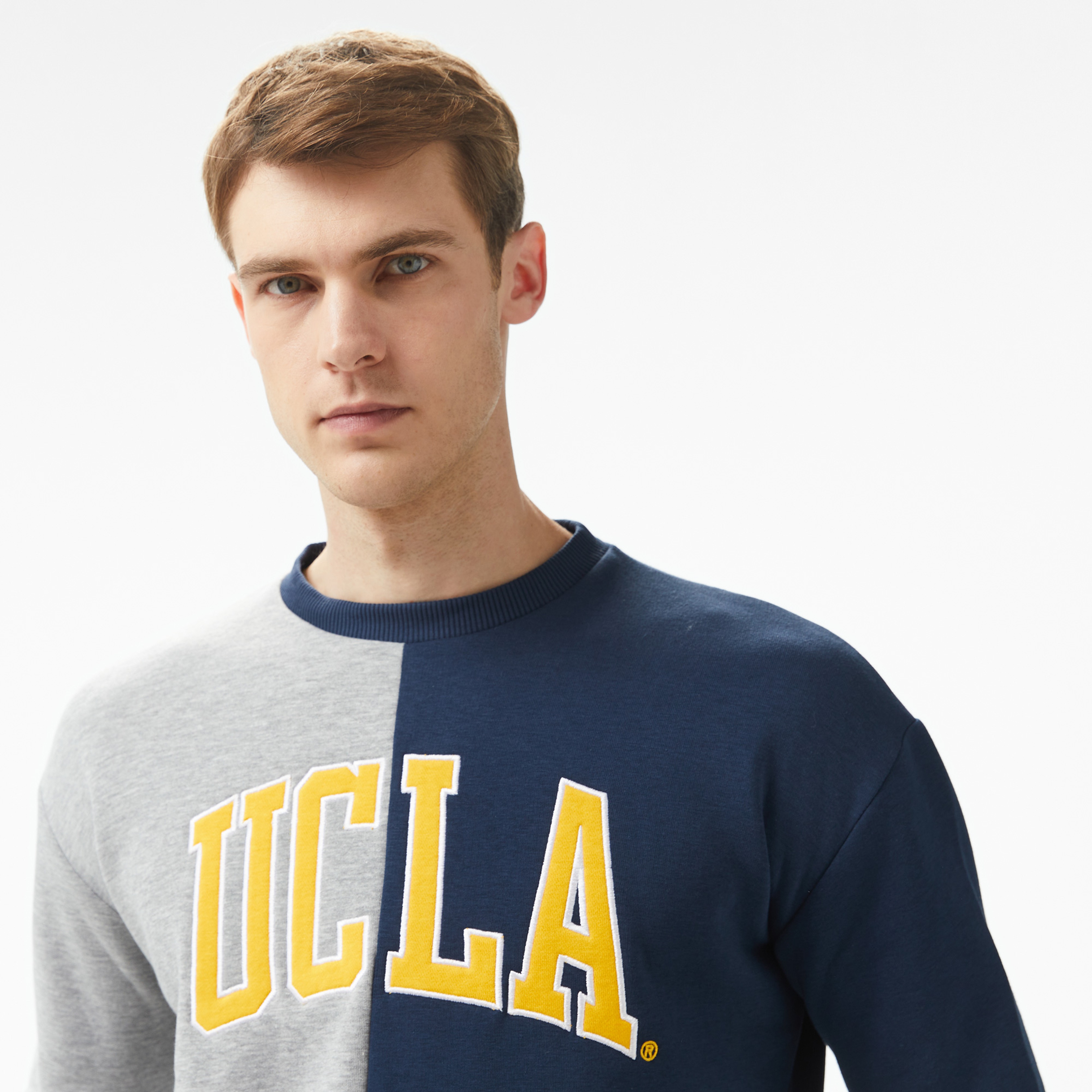 Ucla Reddley Unisex Krem Sweatshirt