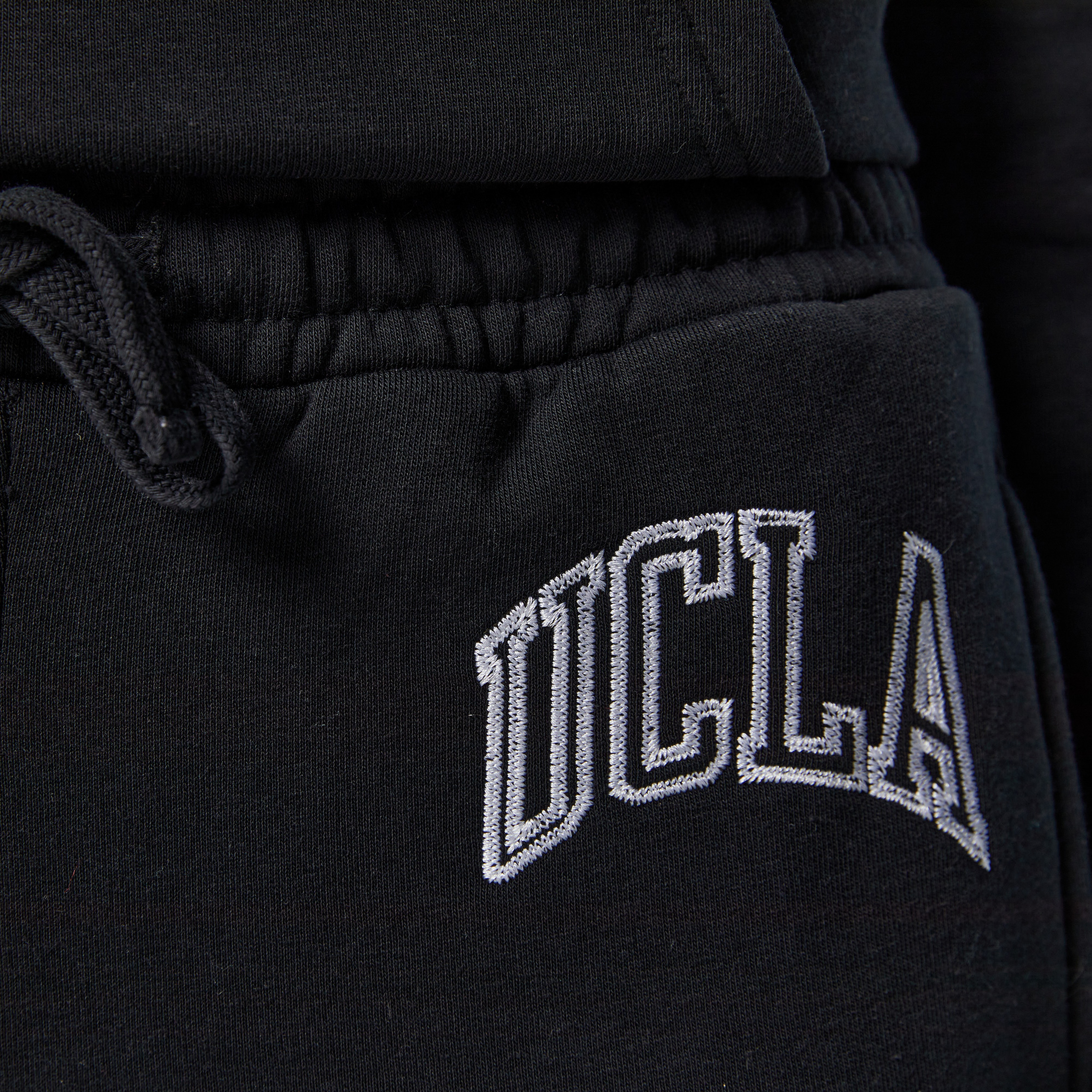 Ucla Jules Unisex Siyah Eşofman Altı