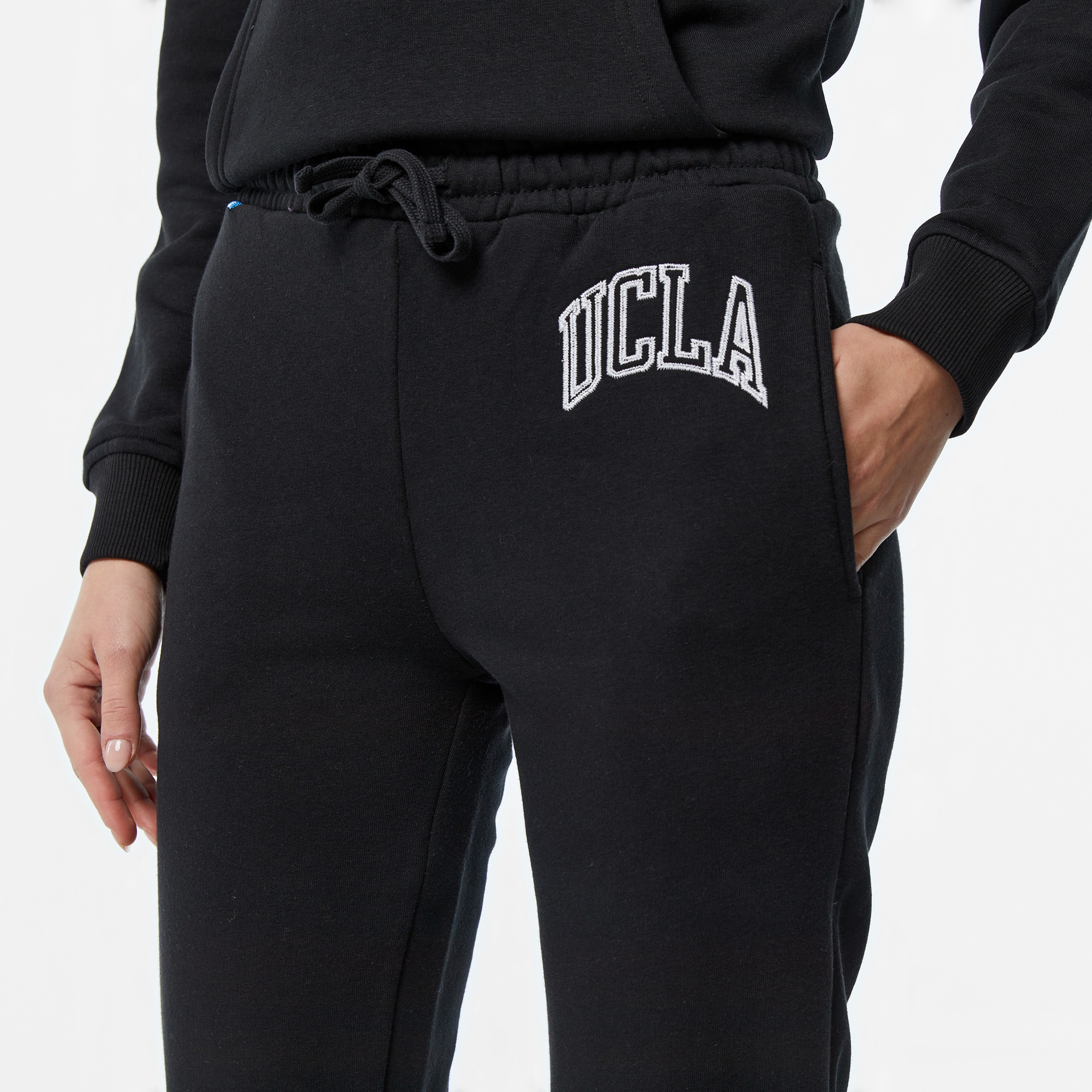 Ucla Jules Unisex Siyah Eşofman Altı