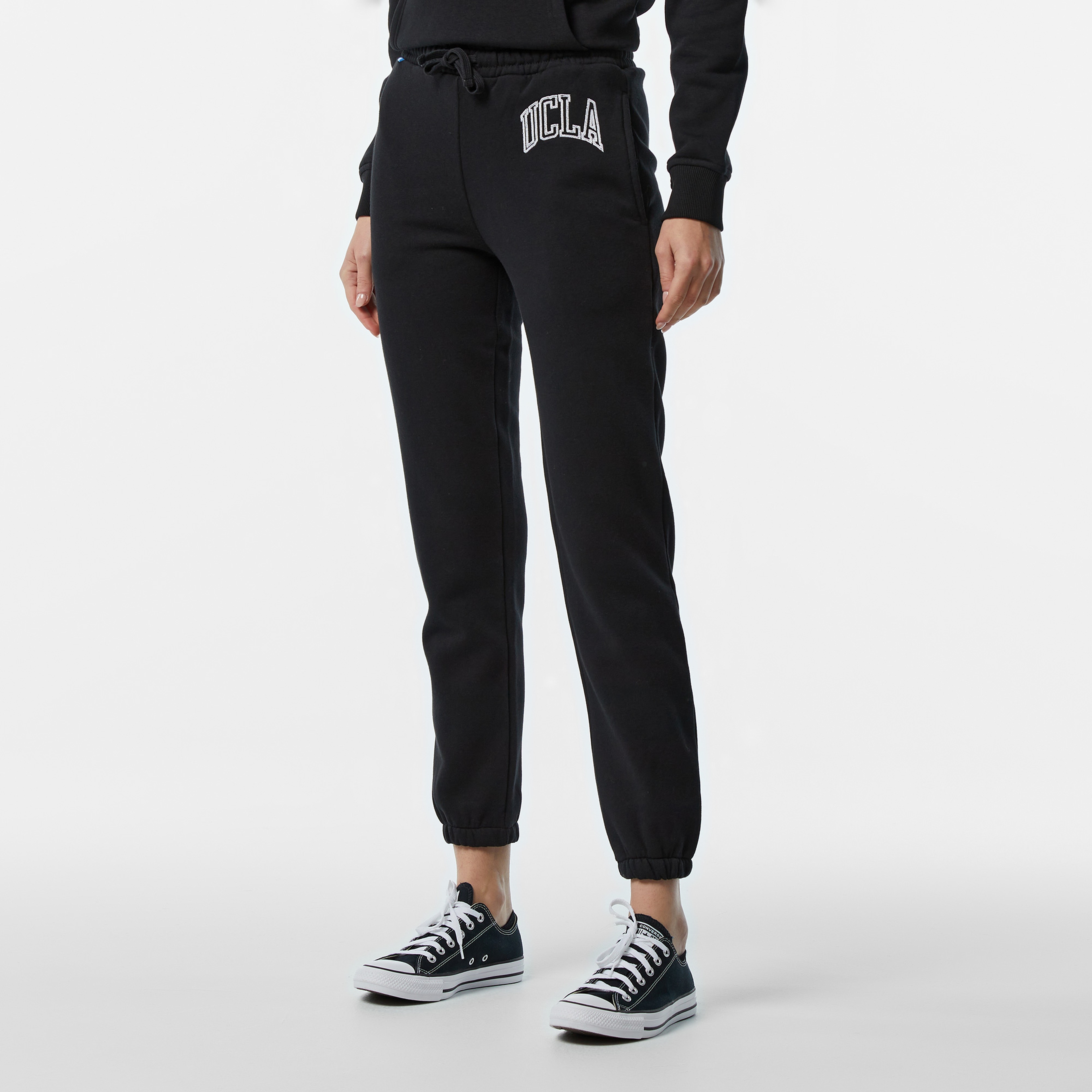 Ucla Jules Unisex Siyah Eşofman Altı