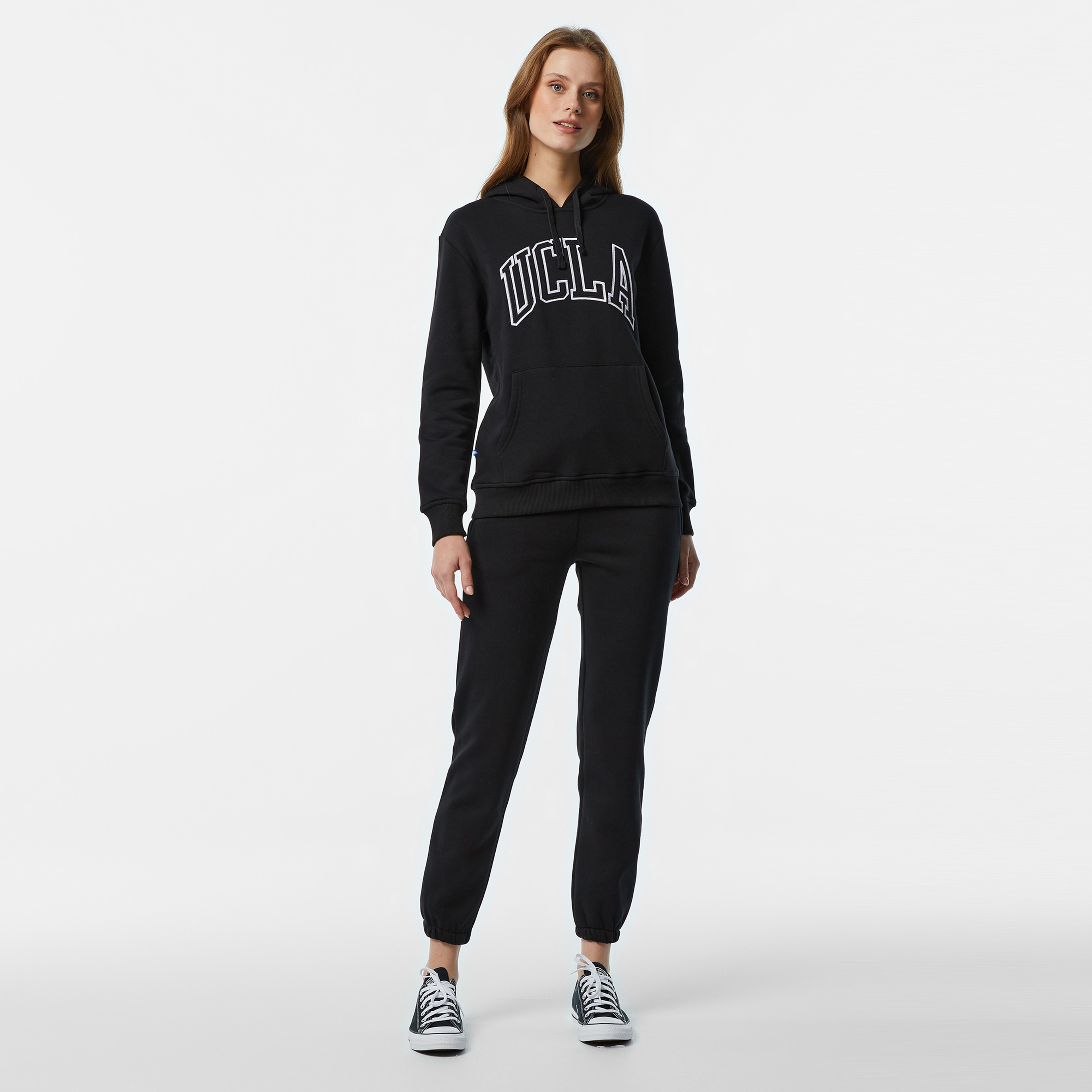 Ucla Jules Unisex Siyah Eşofman Altı