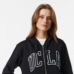 Ucla Joyce Aplikeli Kadın Siyah Hoodie