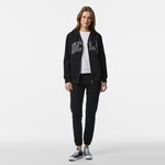 Ucla Joyce Aplikeli Kadın Siyah Hoodie