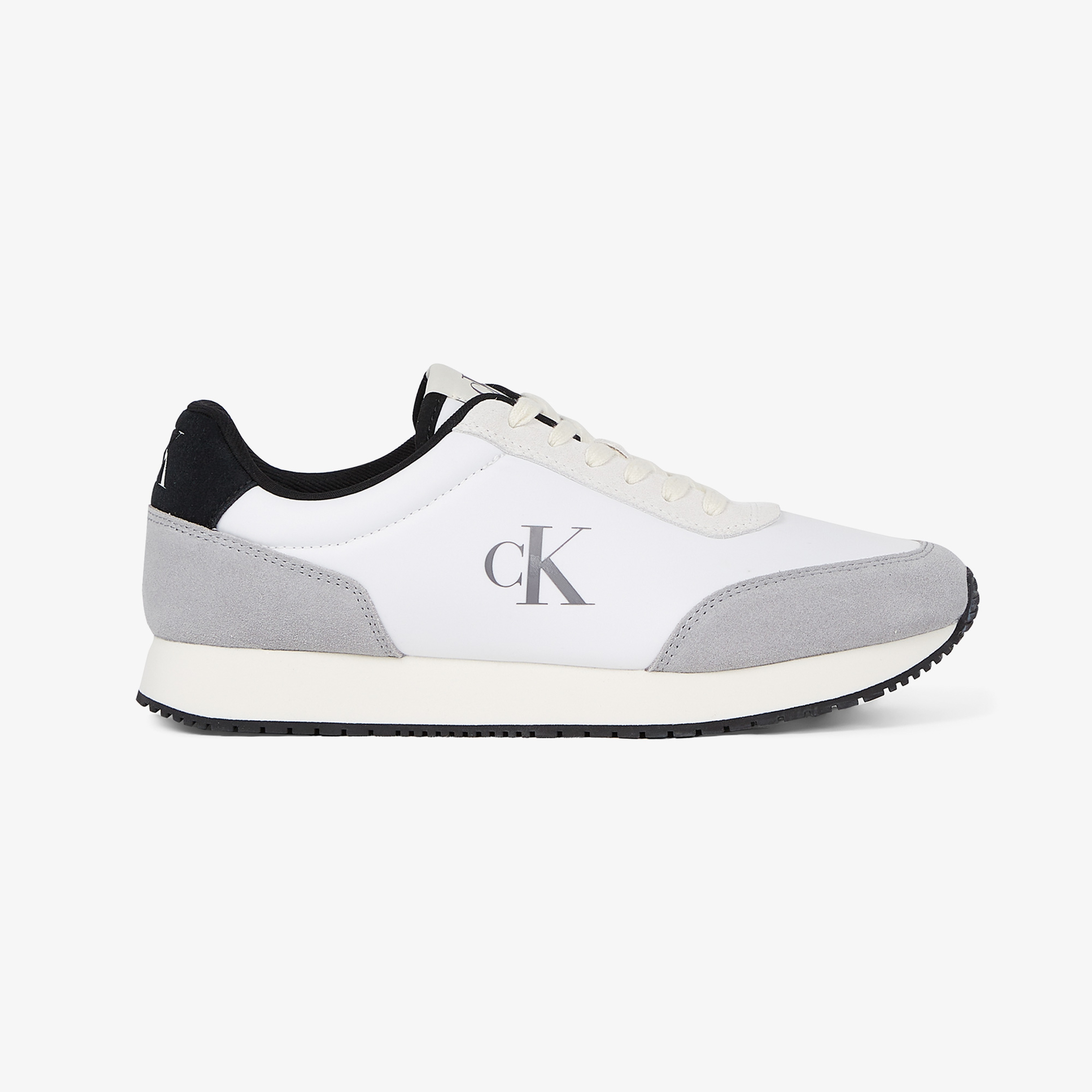 Calvin Klein Retro Runner İconic Snk Erkek Beyaz Sneaker