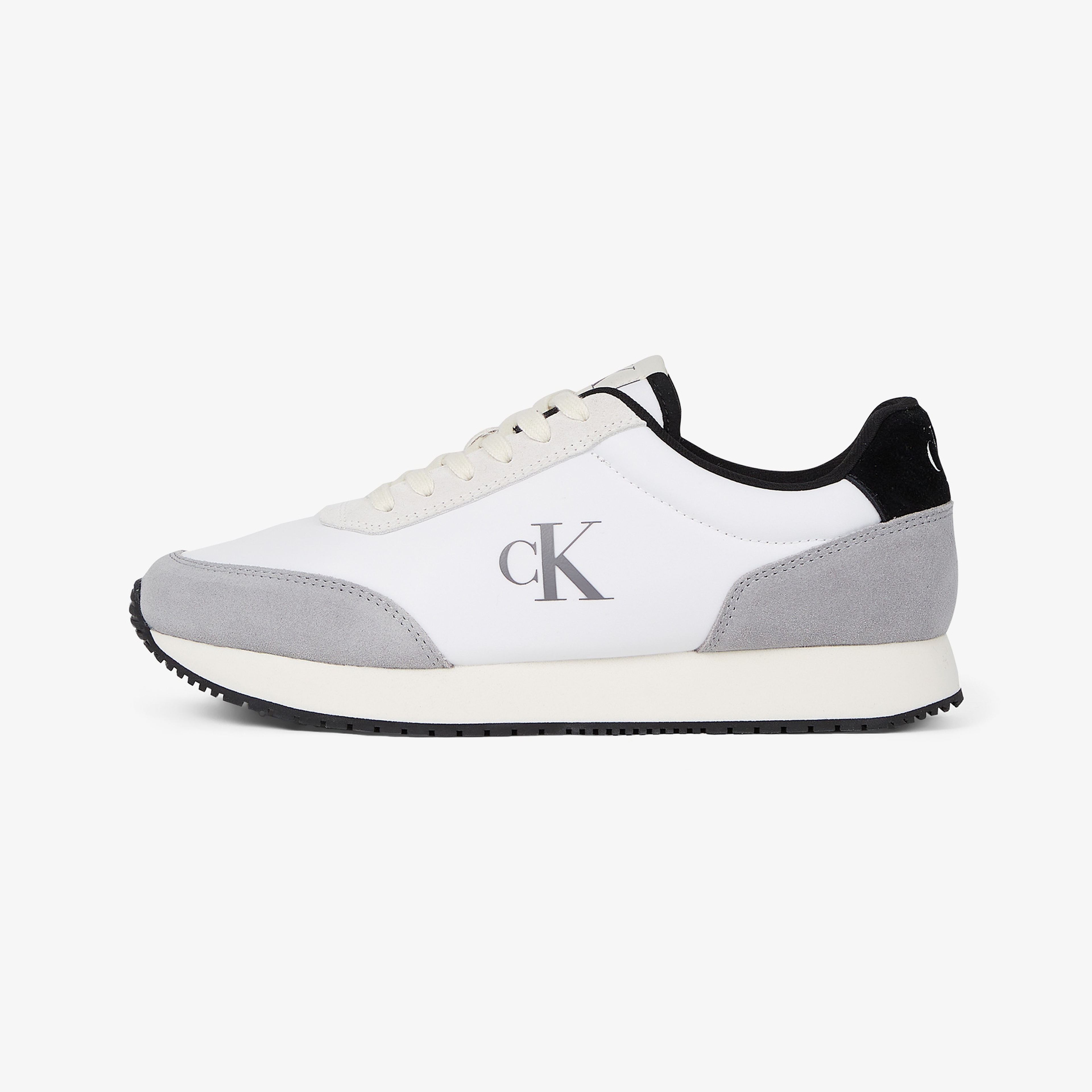 Calvin Klein Retro Runner İconic Snk Erkek Beyaz Sneaker