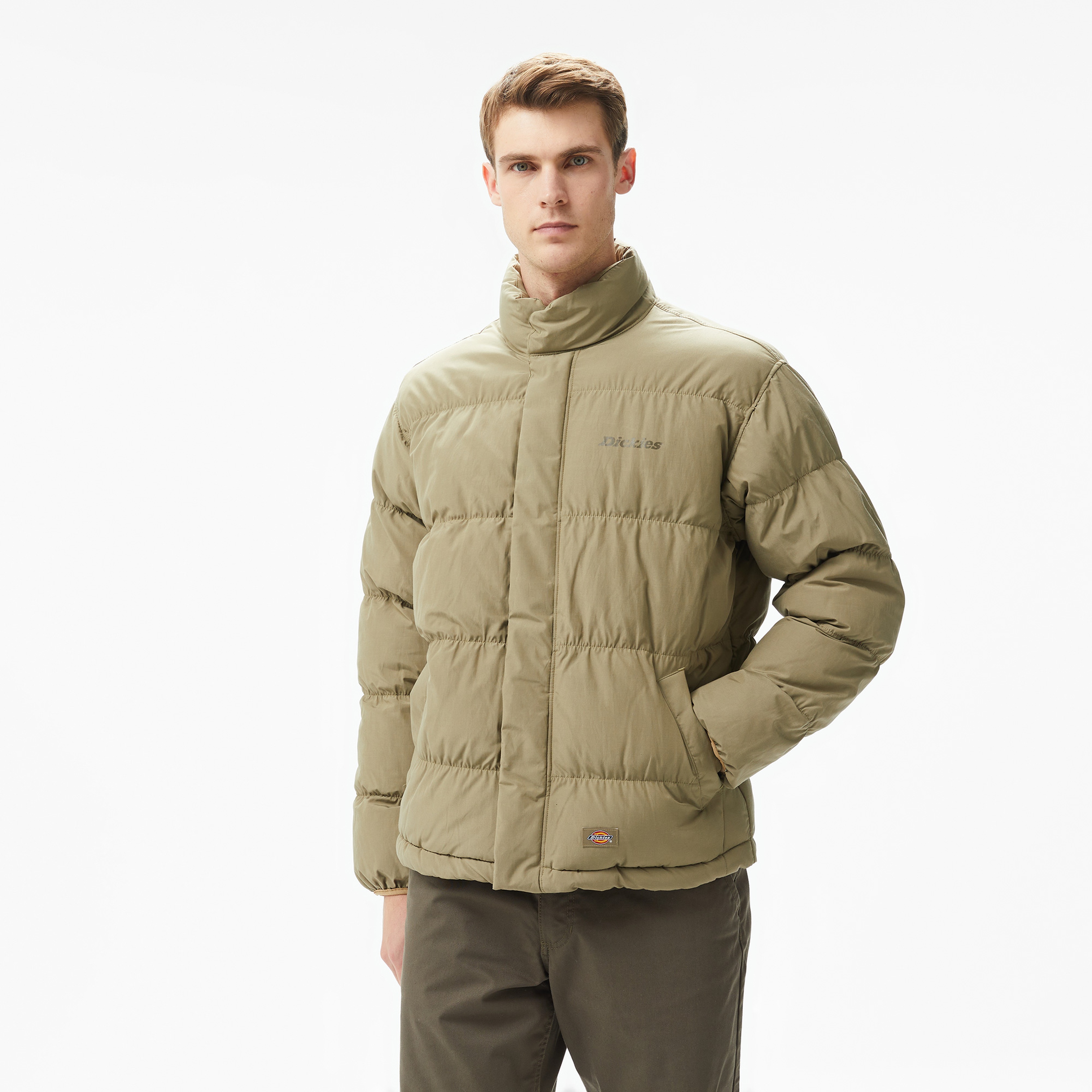 Dickies Scobey Puffer Erkek Yeşil Ceket