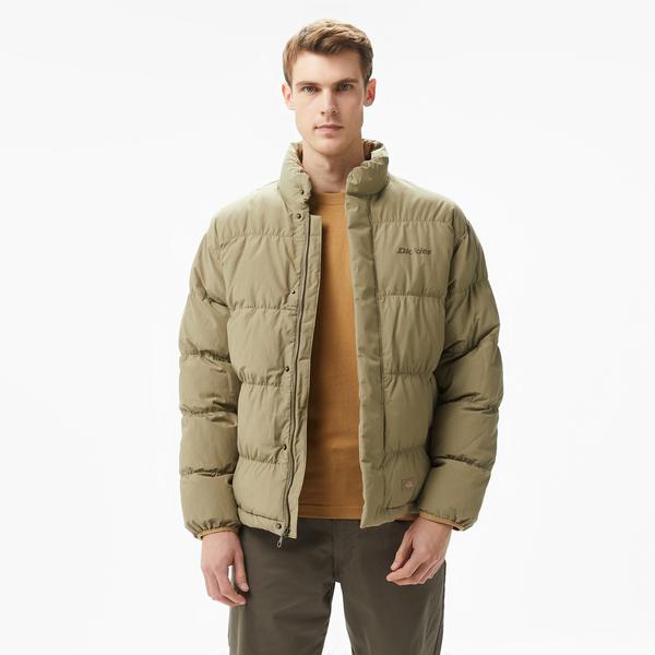 Dickies Scobey Puffer Erkek Yeşil Ceket