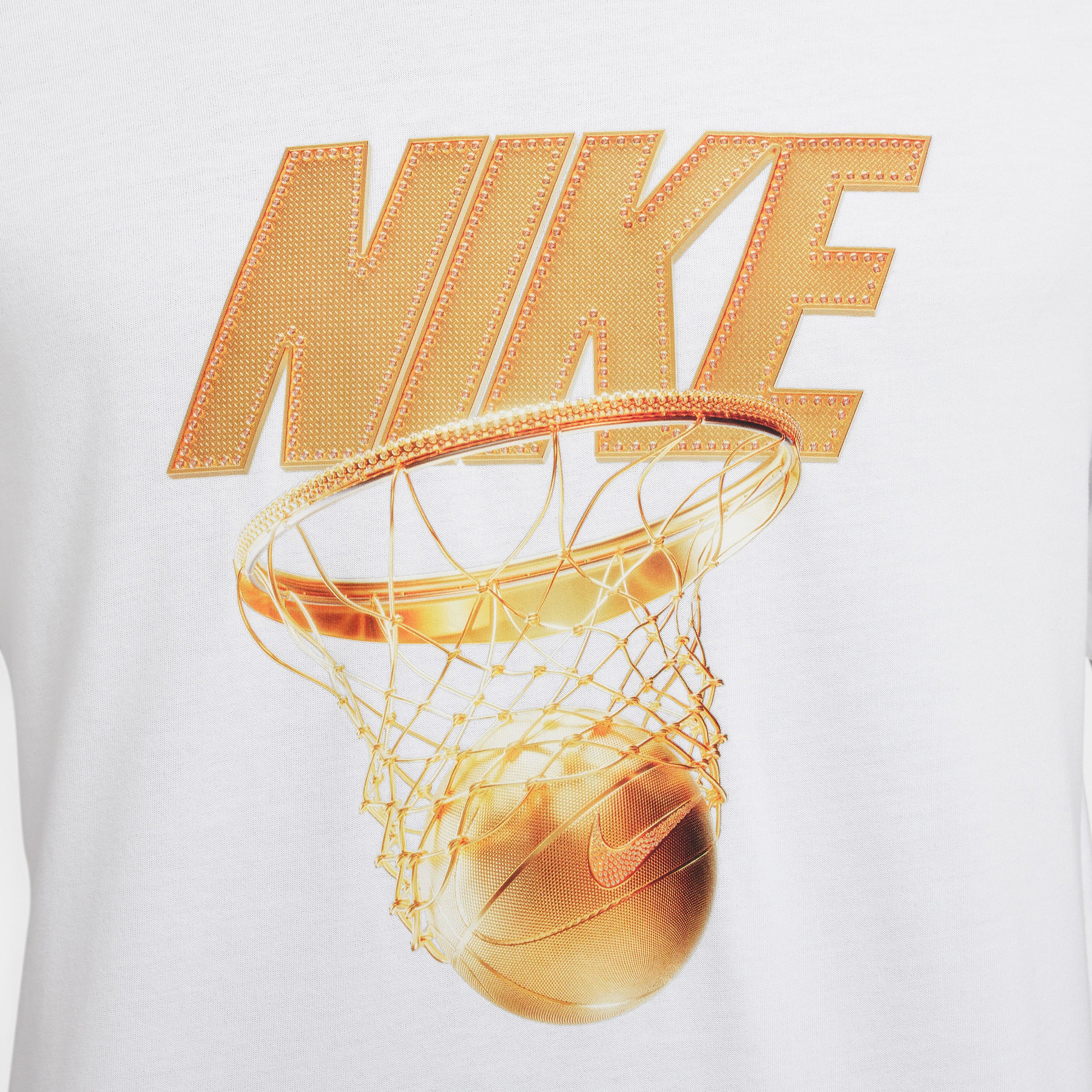 Nike Dri-Fit Vintage Erkek Beyaz T-Shirt