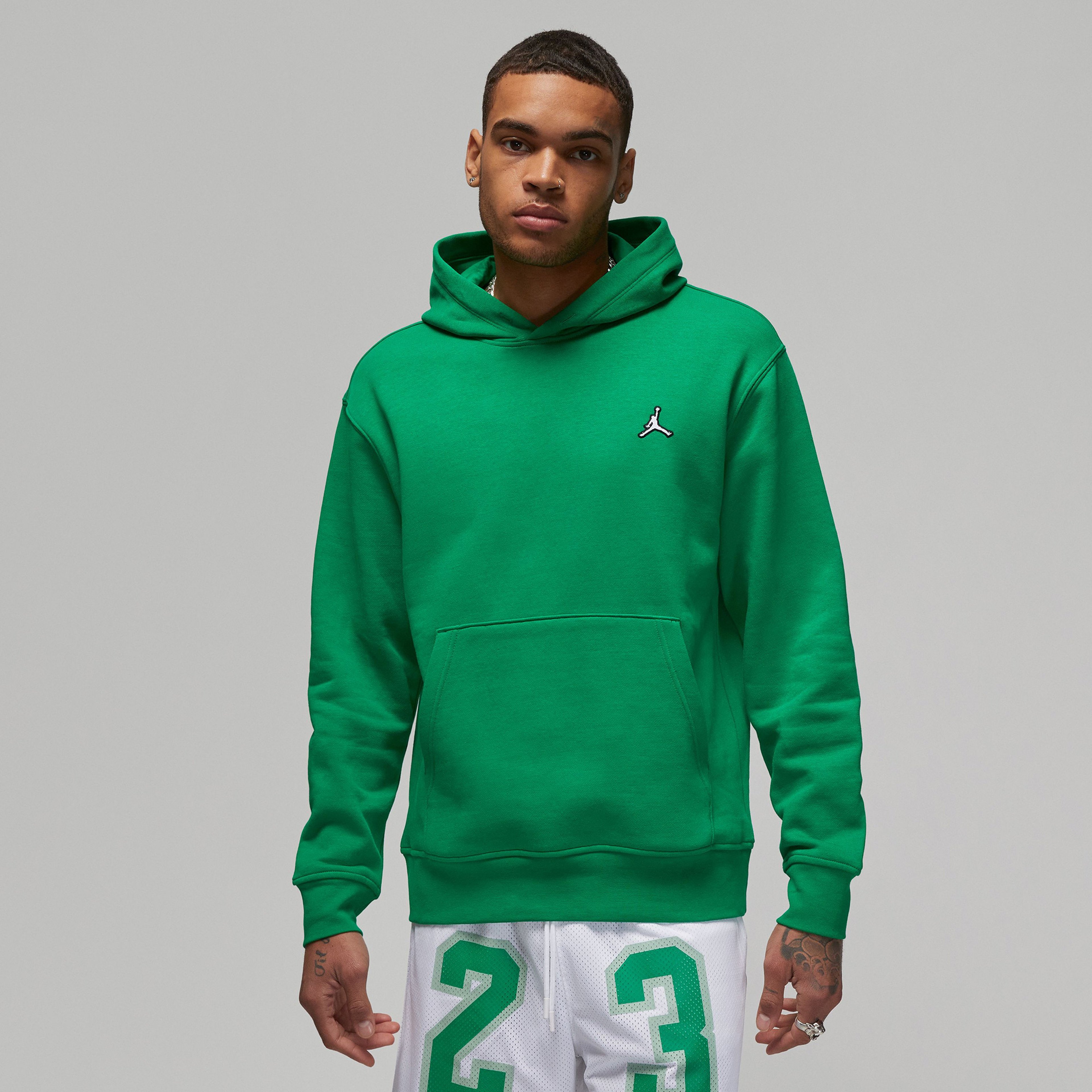 Jordan Brooklyn Fleece Pullover Erkek Yeşil Sweatshirt