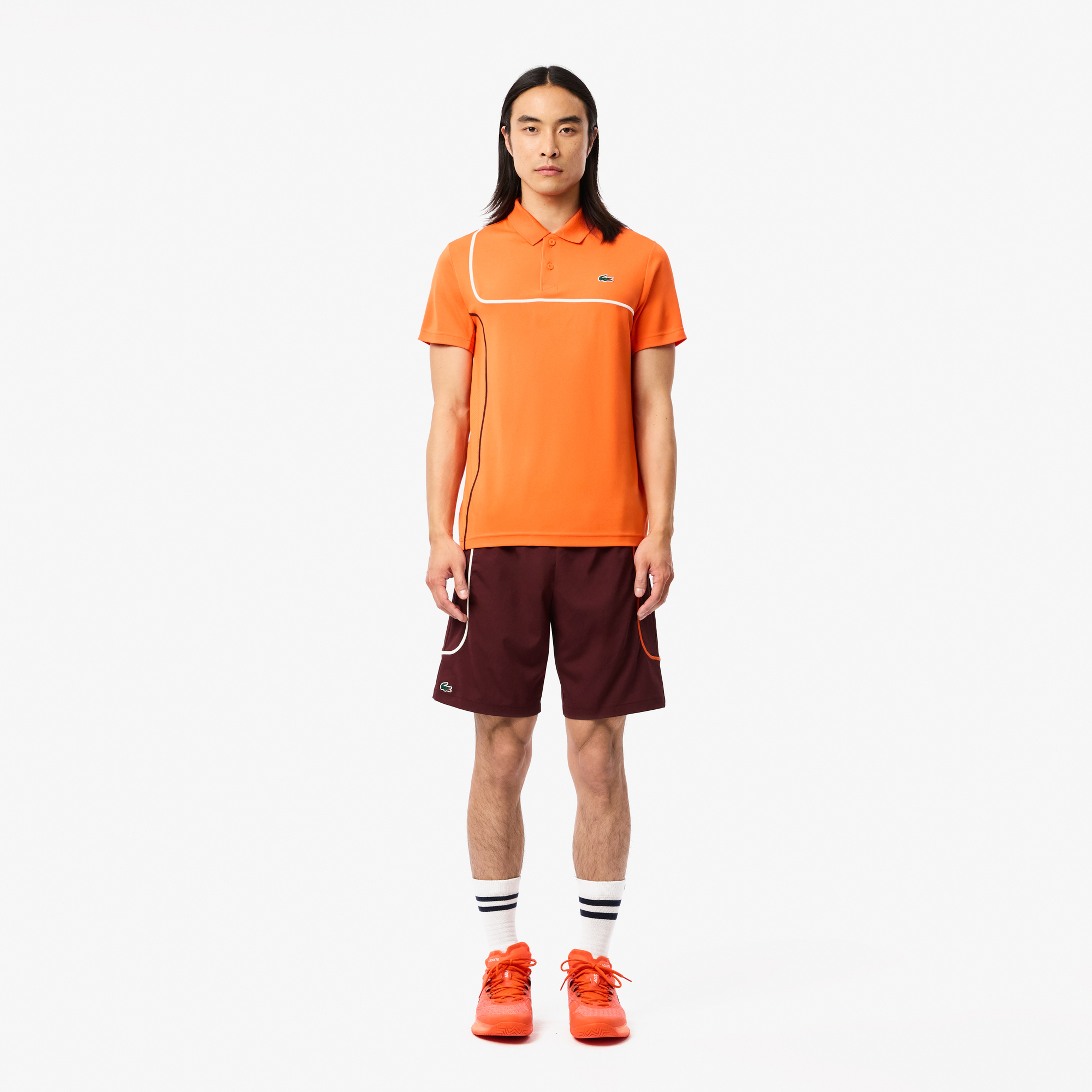 Lacoste Lightweight Erkek Bordo Tenis Şortu