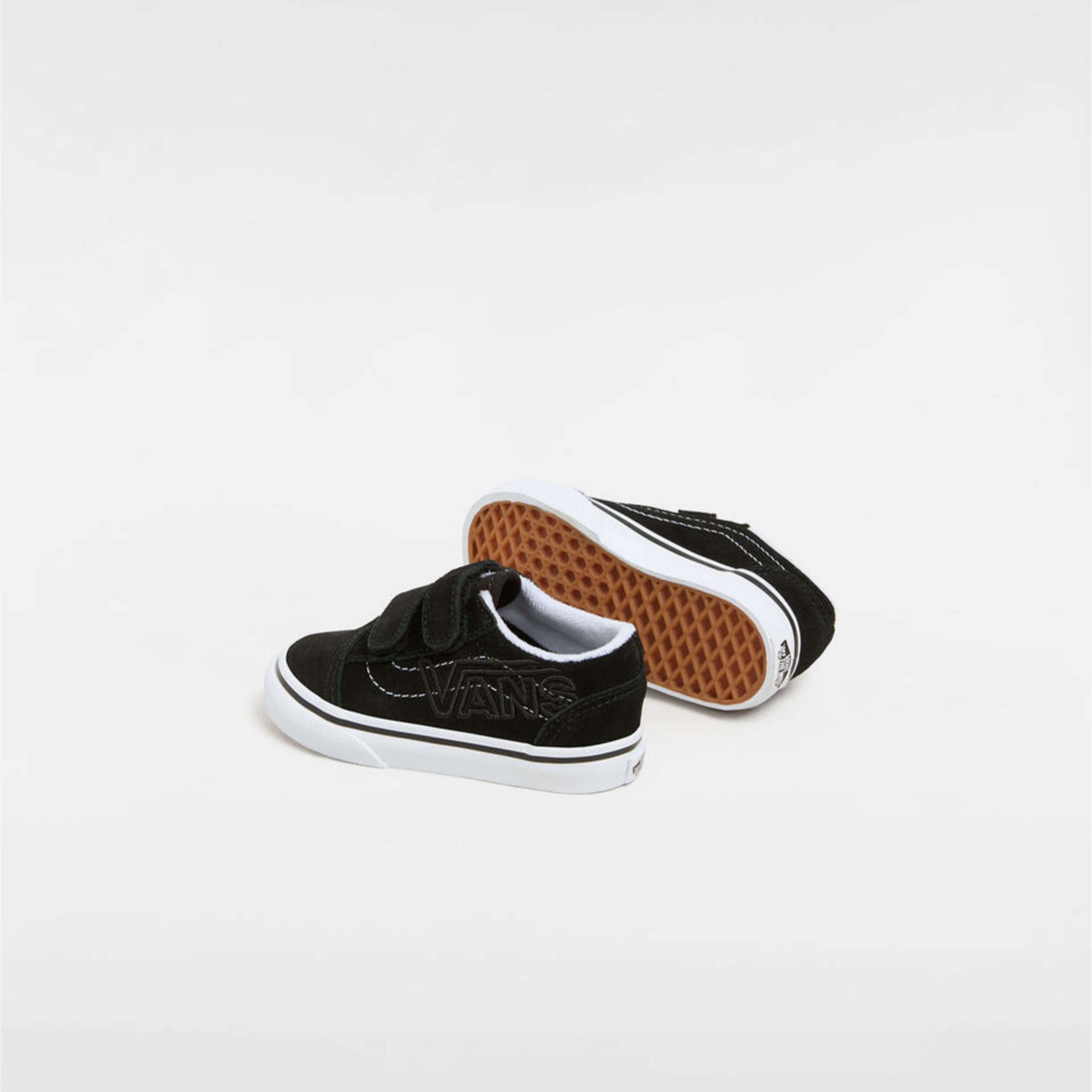 Vans Old Skool V Bebek Siyah Sneaker