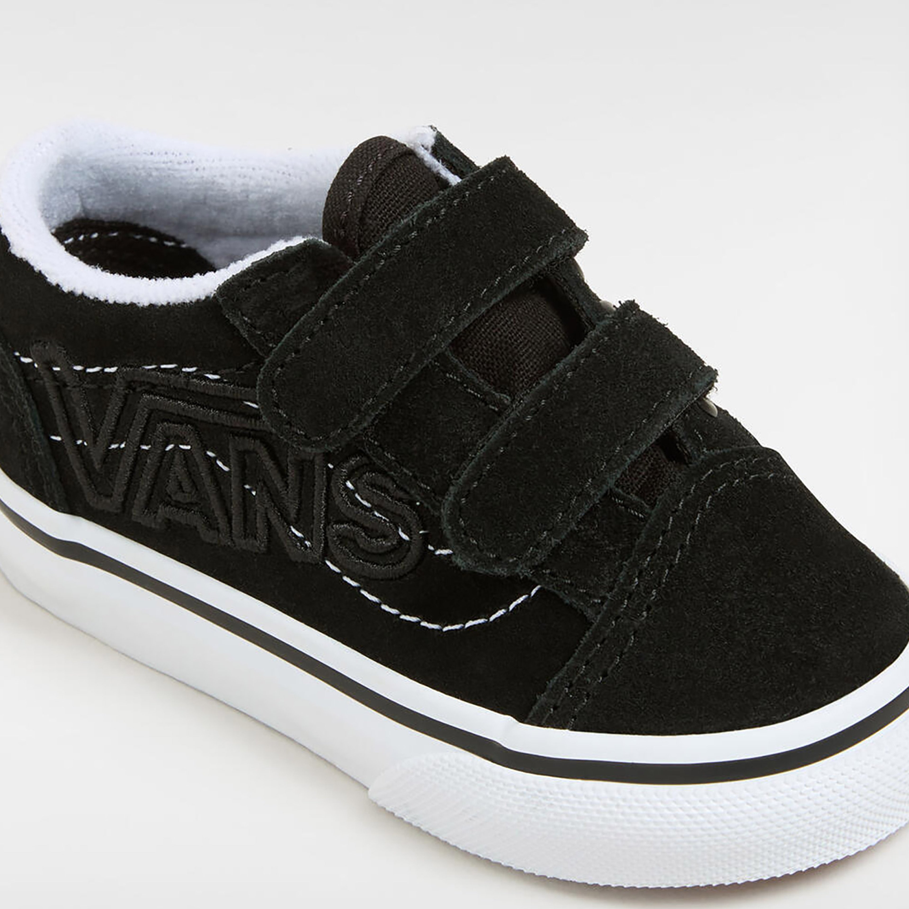 Vans Old Skool V Bebek Siyah Sneaker