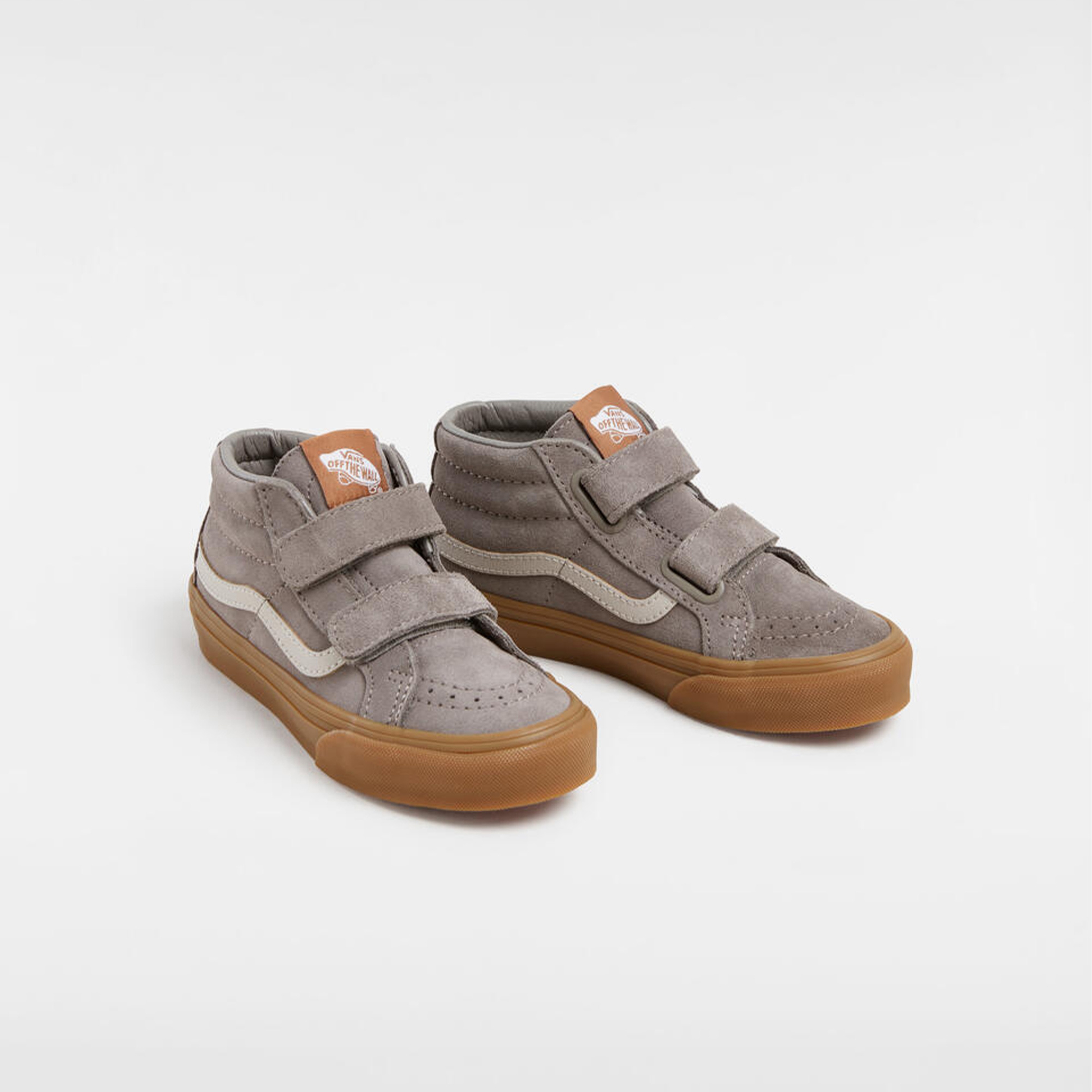 Vans Sk8-Mid Reissue V Çocuk Gri Sneaker