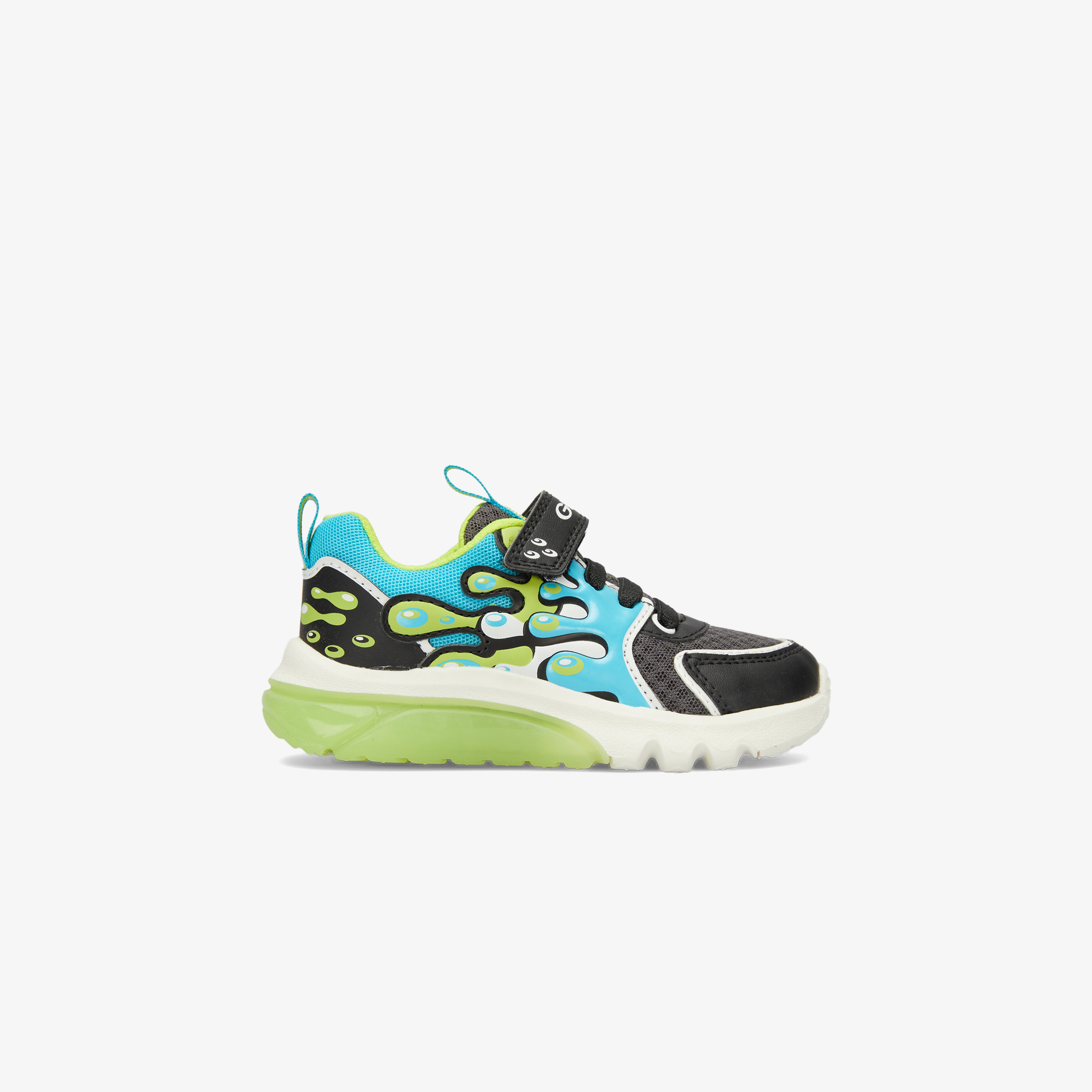 Geox Ciberdron Bebek Siyah Spor Ayakkabı