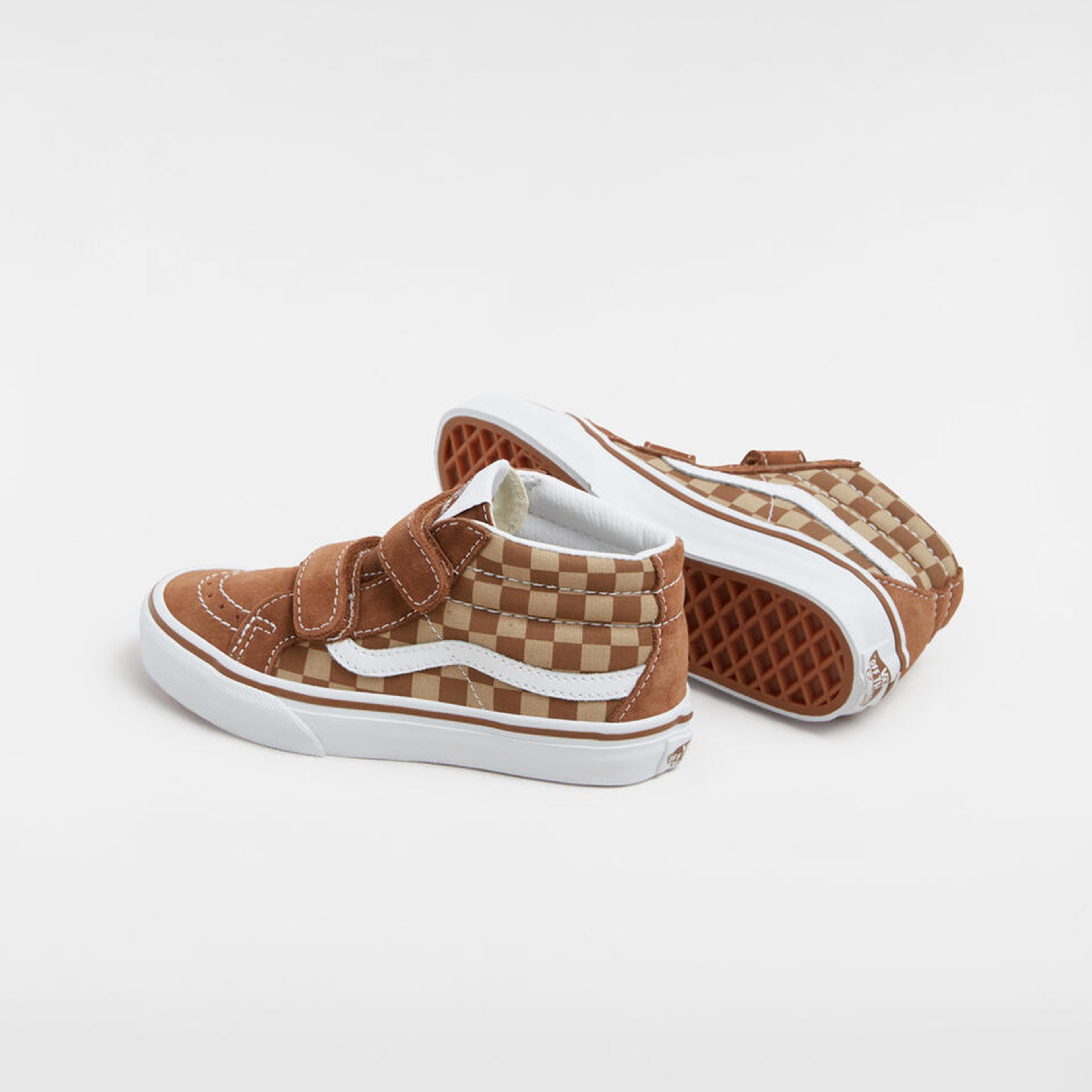 Vans Sk8-Mid Reissue V Çocuk Kahverengi Sneaker