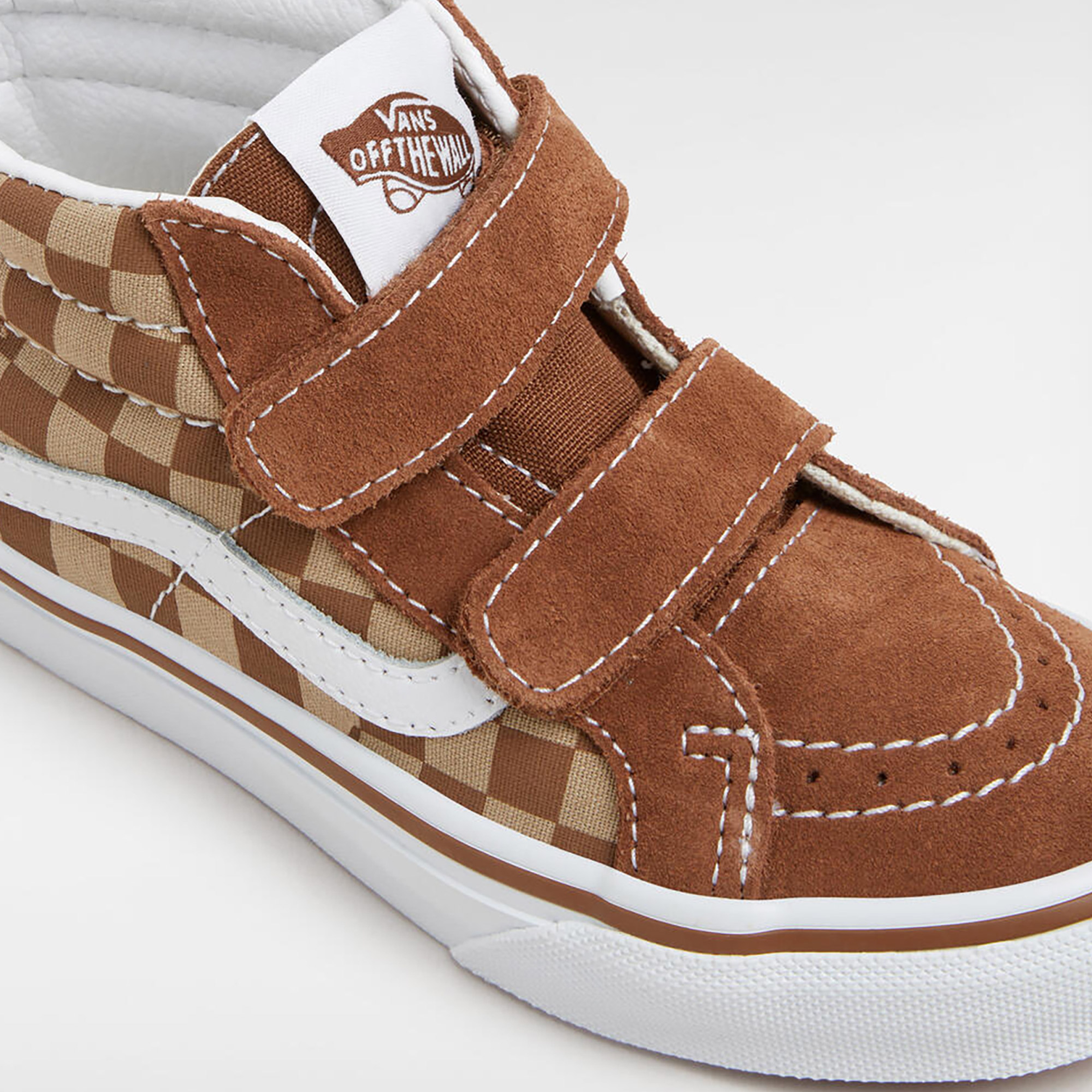 Vans Sk8-Mid Reissue V Çocuk Kahverengi Sneaker