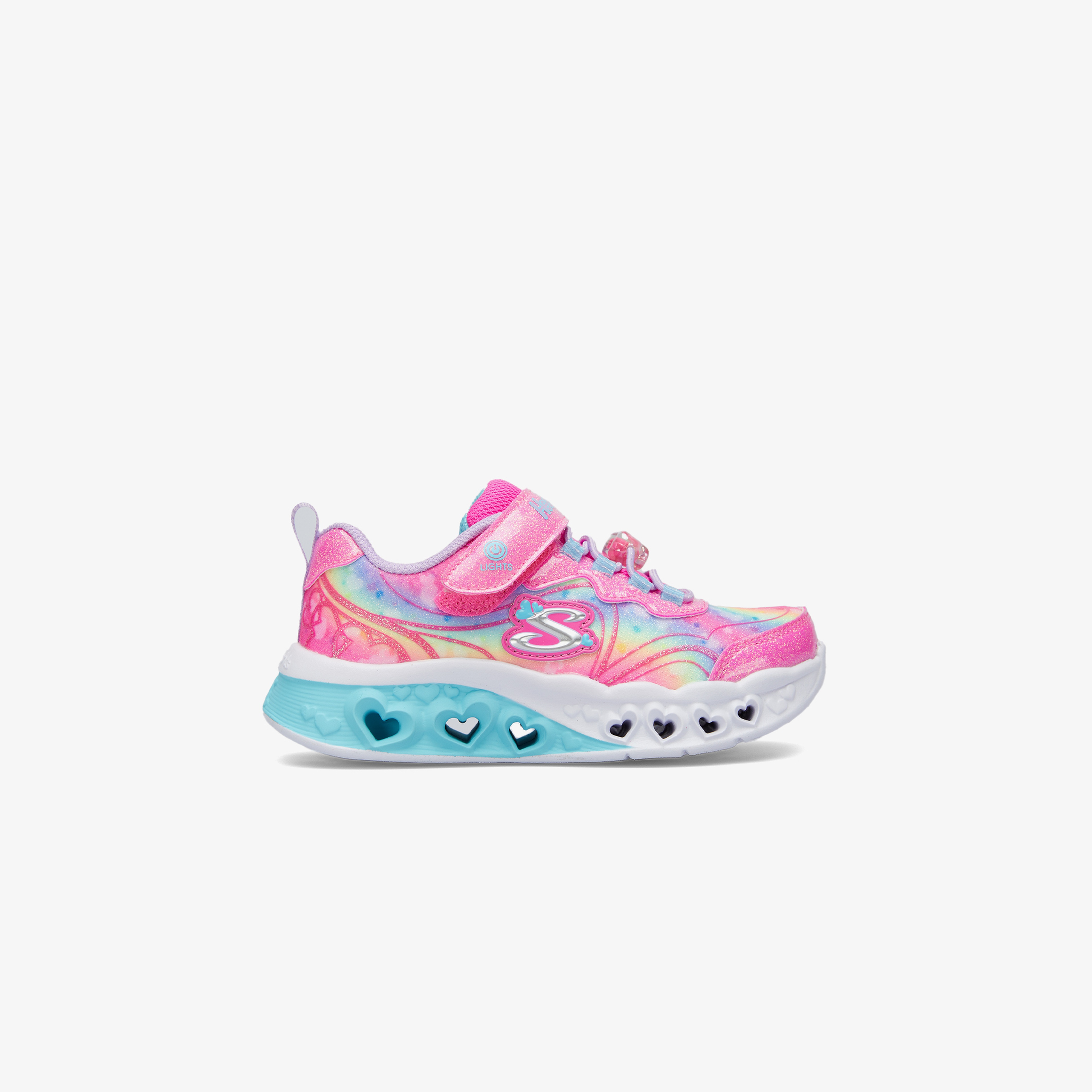 Skechers Flutter Heart Lights Çocuk Pembe/Lavanta Spor Ayakkabı