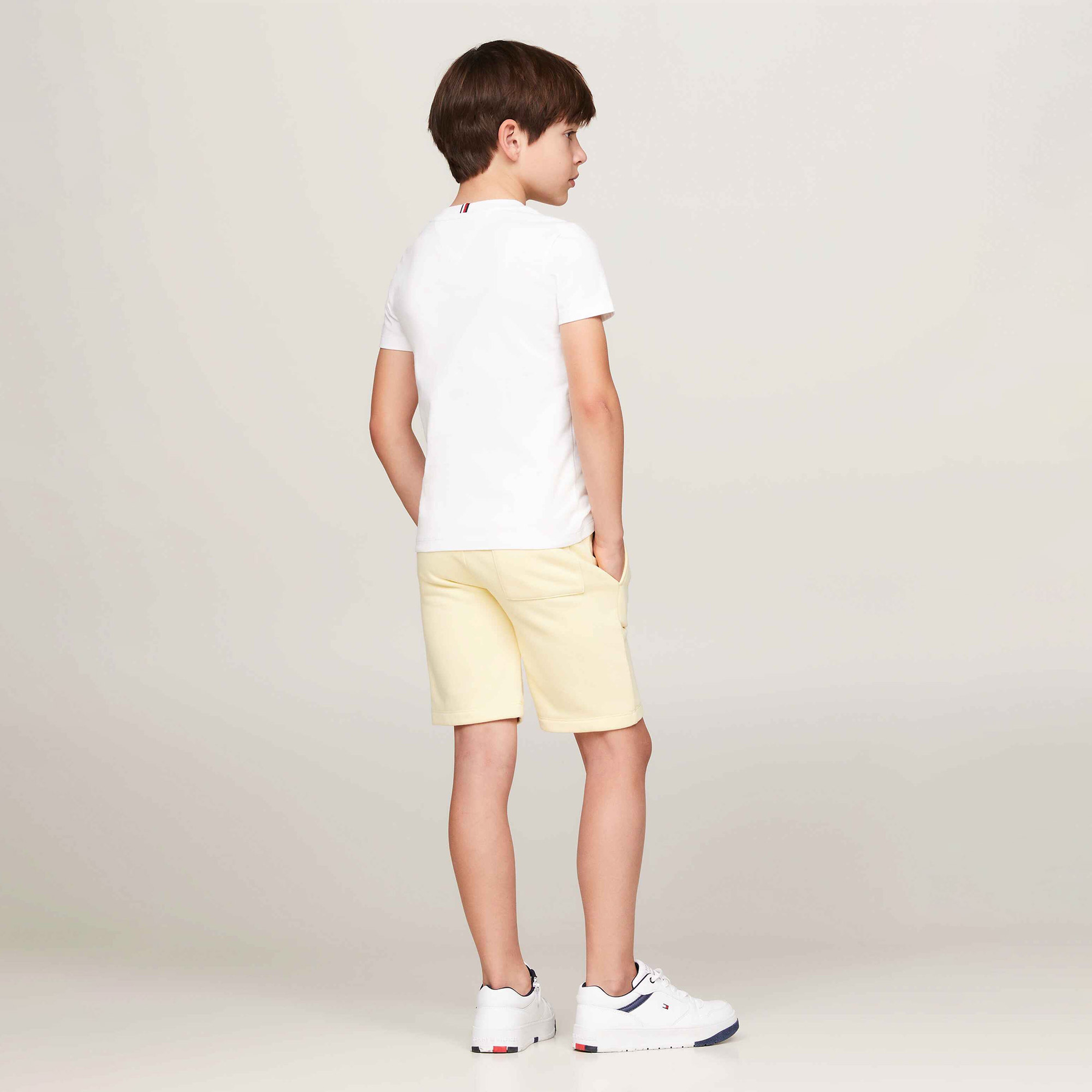 Tommy Hilfiger Sports Çocuk Beyaz T-Shirt