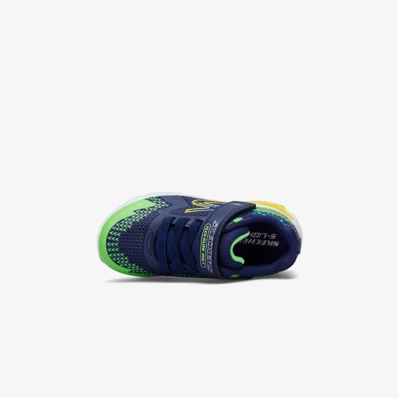 Skechers Flex-Glow Bolt Bebek Lacivert/Çoklu Spor Ayakkabı