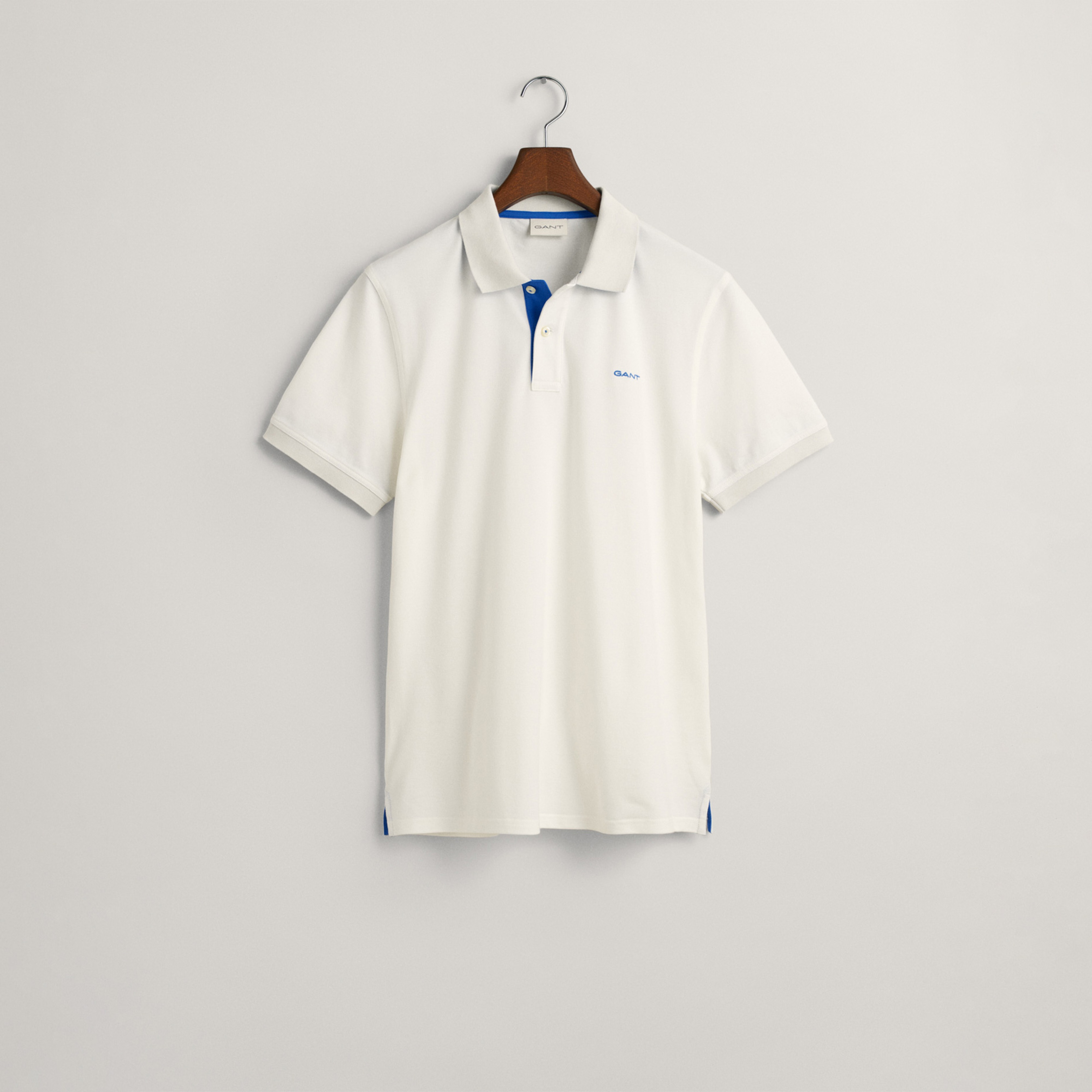 GANT Erkek Beyaz Regular Fit Polo