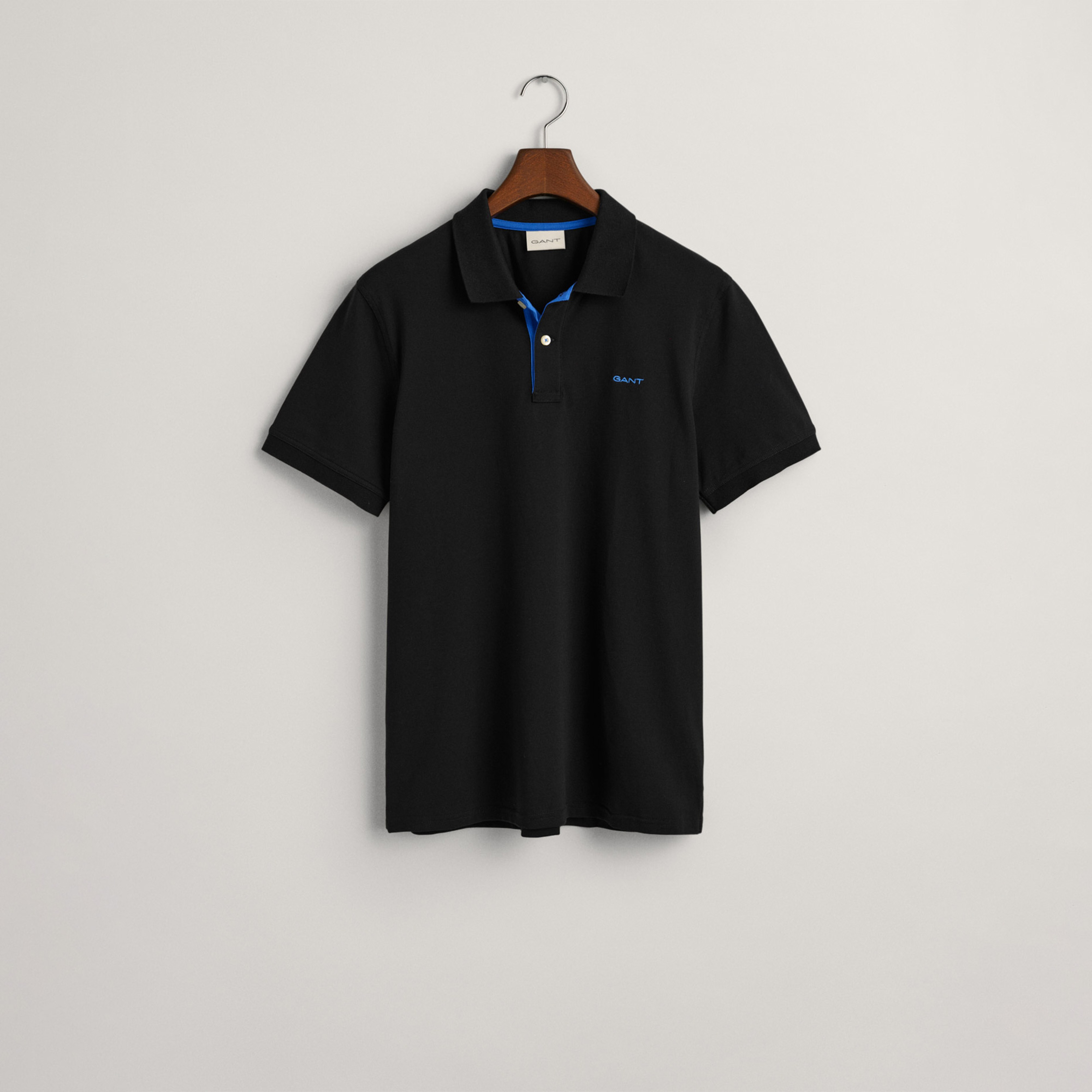 GANT Erkek Siyah Regular Fit Polo