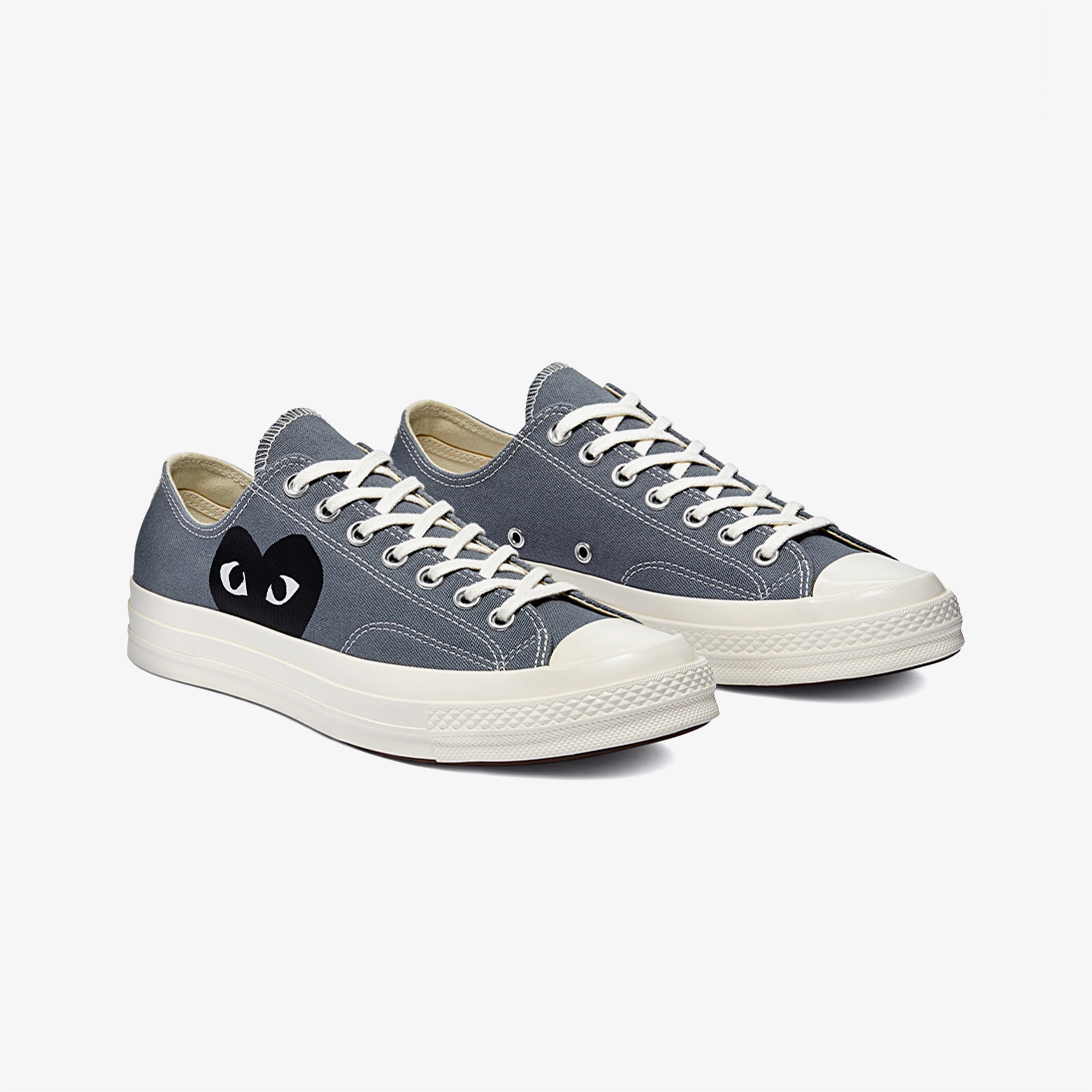 Converse X Comme Des Garçons Play Chuck 70 Unisex Gri Sneaker