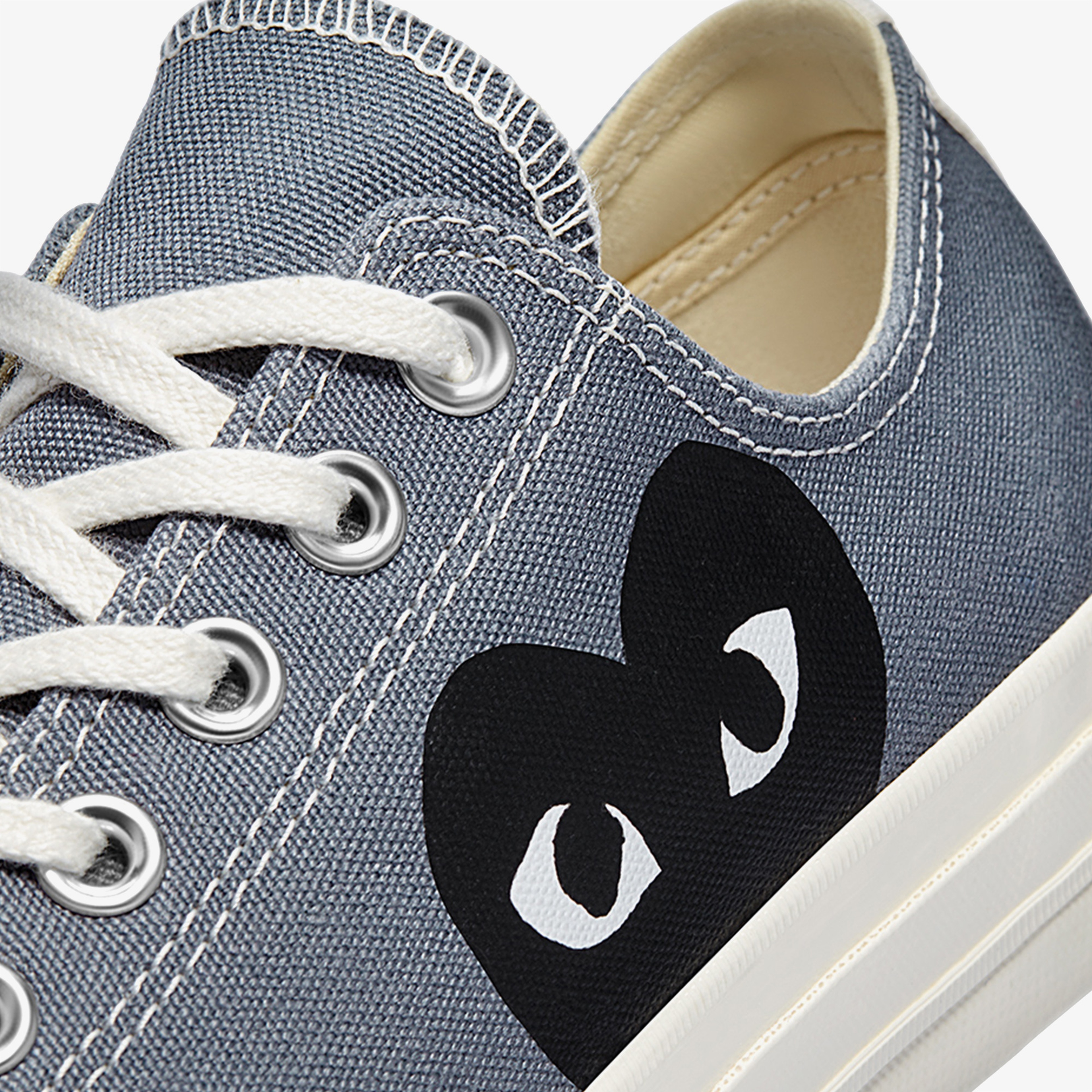 Converse X Comme Des Garçons Play Chuck 70 Unisex Gri Sneaker