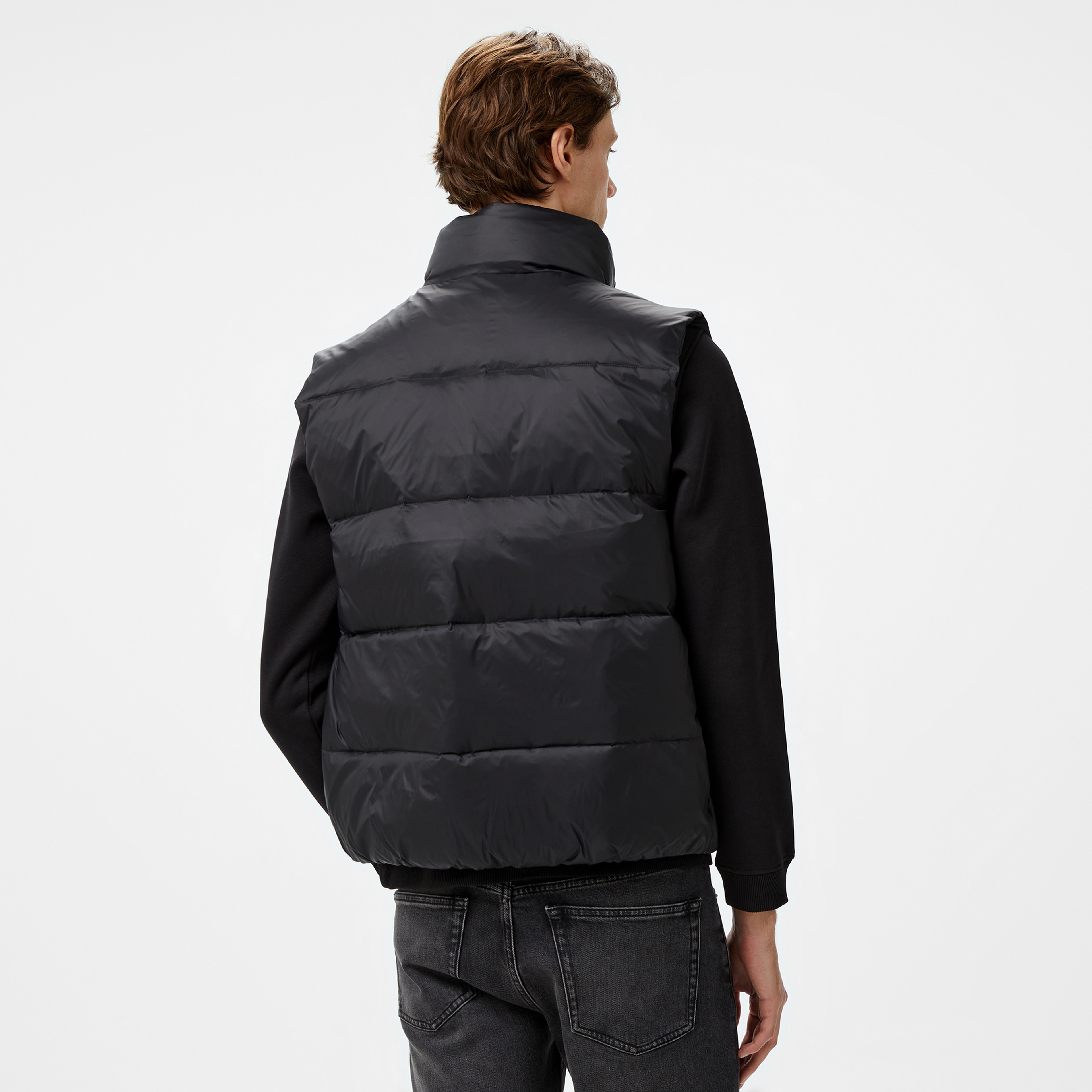 Calvin Klein Jeans Erkek Siyah Yelek