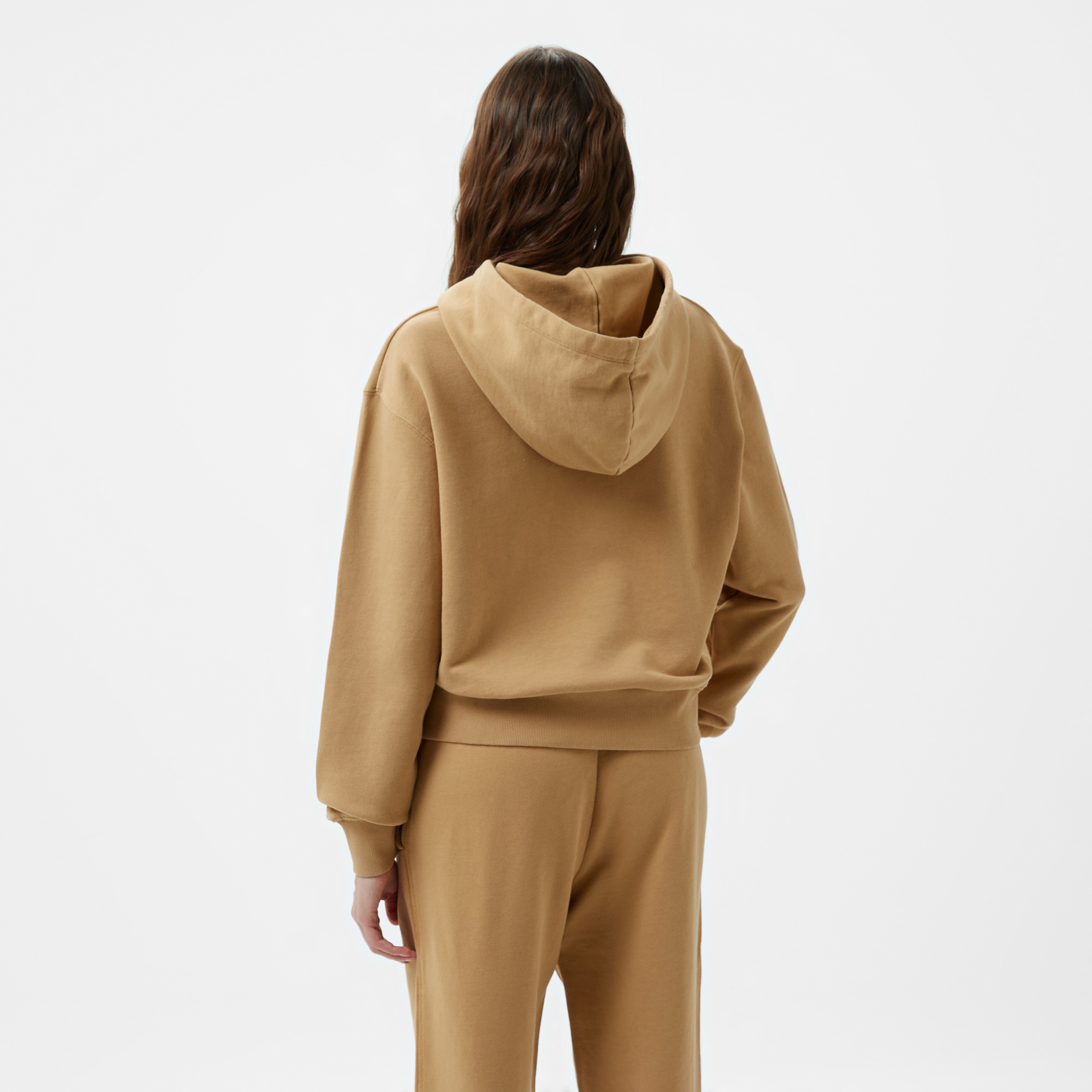 Tommy Hilfiger Modern Mini Corp Kadın Haki Hoodie