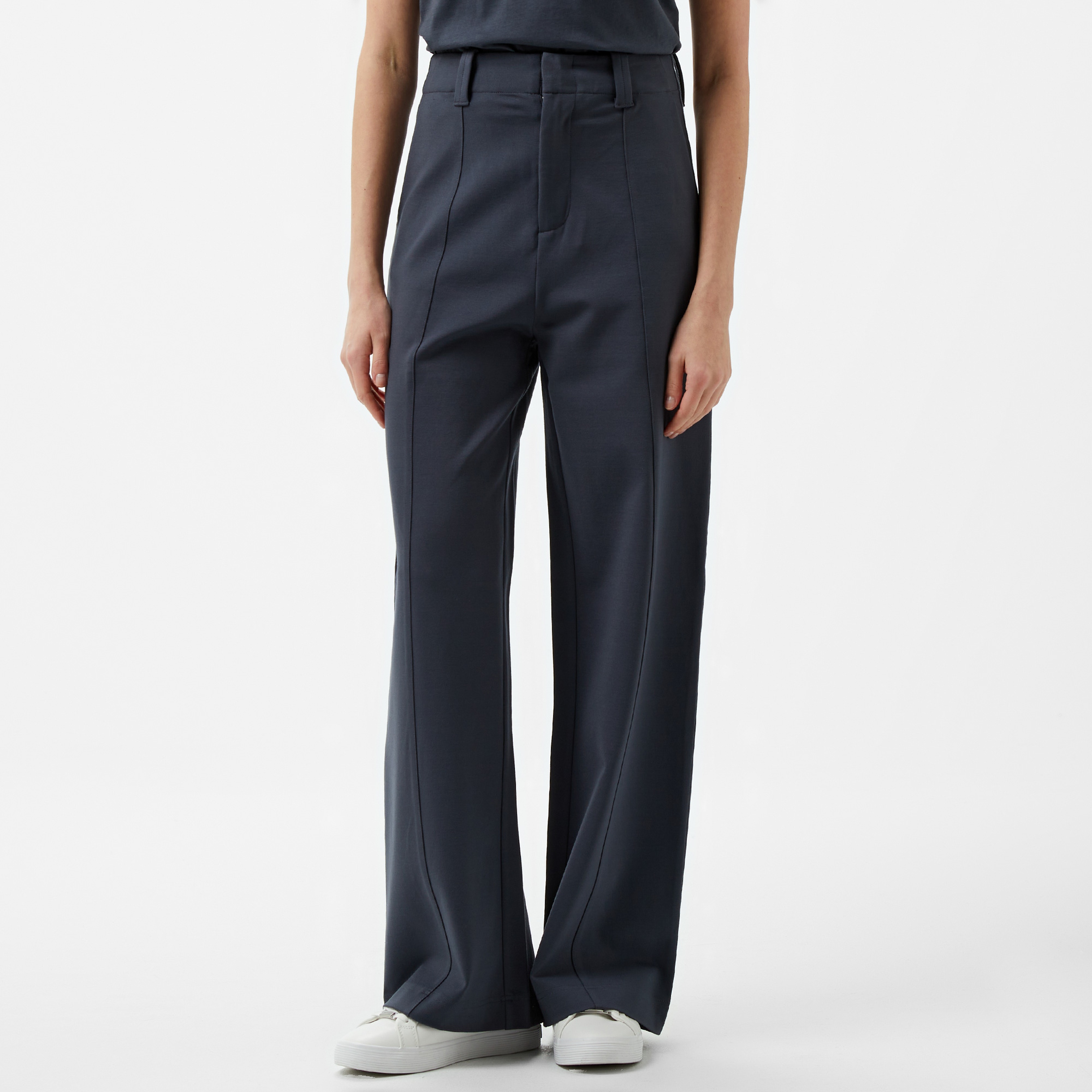 Calvin Klein Jeans Loose Milano Kadın Siyah Pantolon