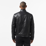 Calvin Klein Lamp Nappa Slw Padded Biker Erkek Siyah Biker Ceket