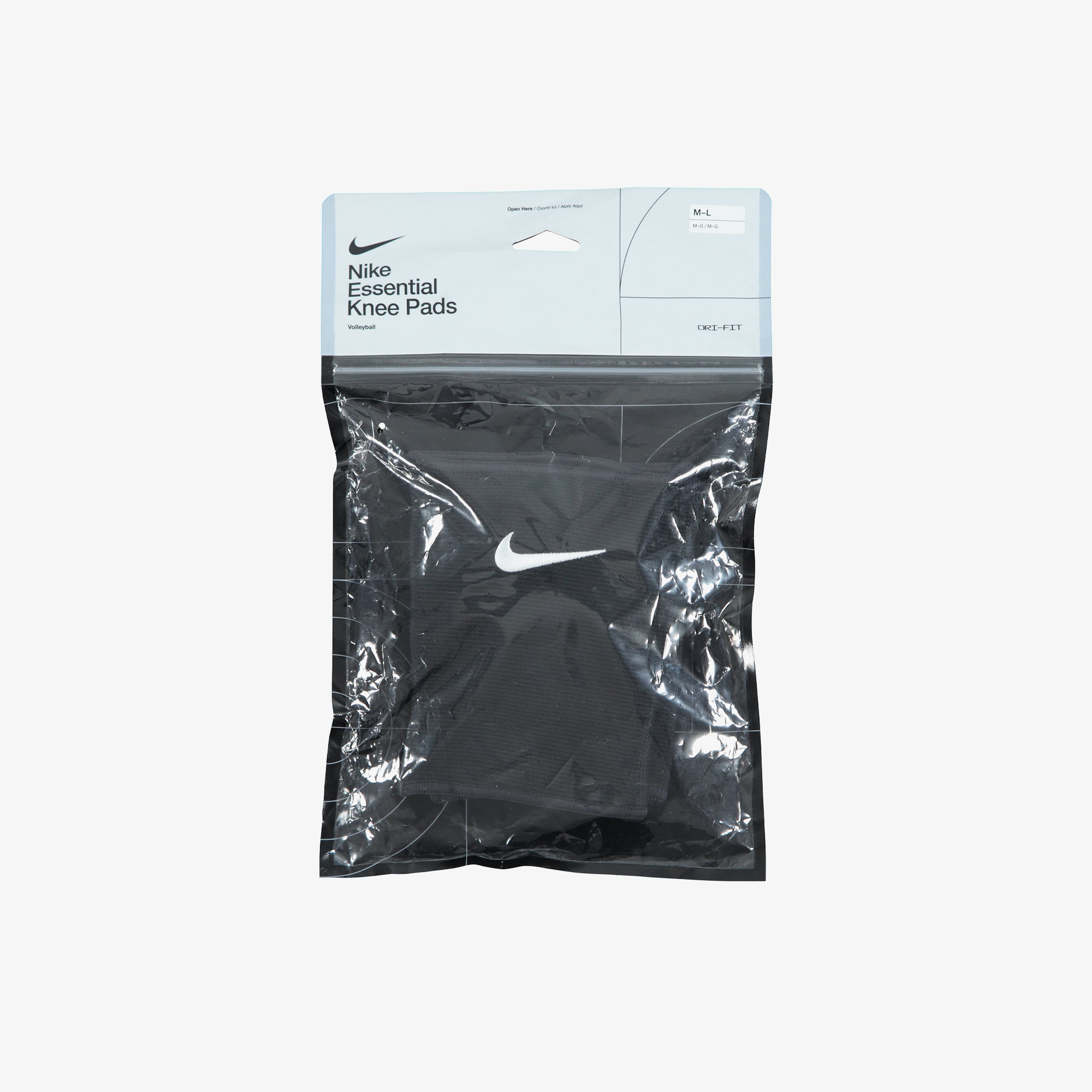 Nike Essential Unisex Siyah Voleybol Dizliği