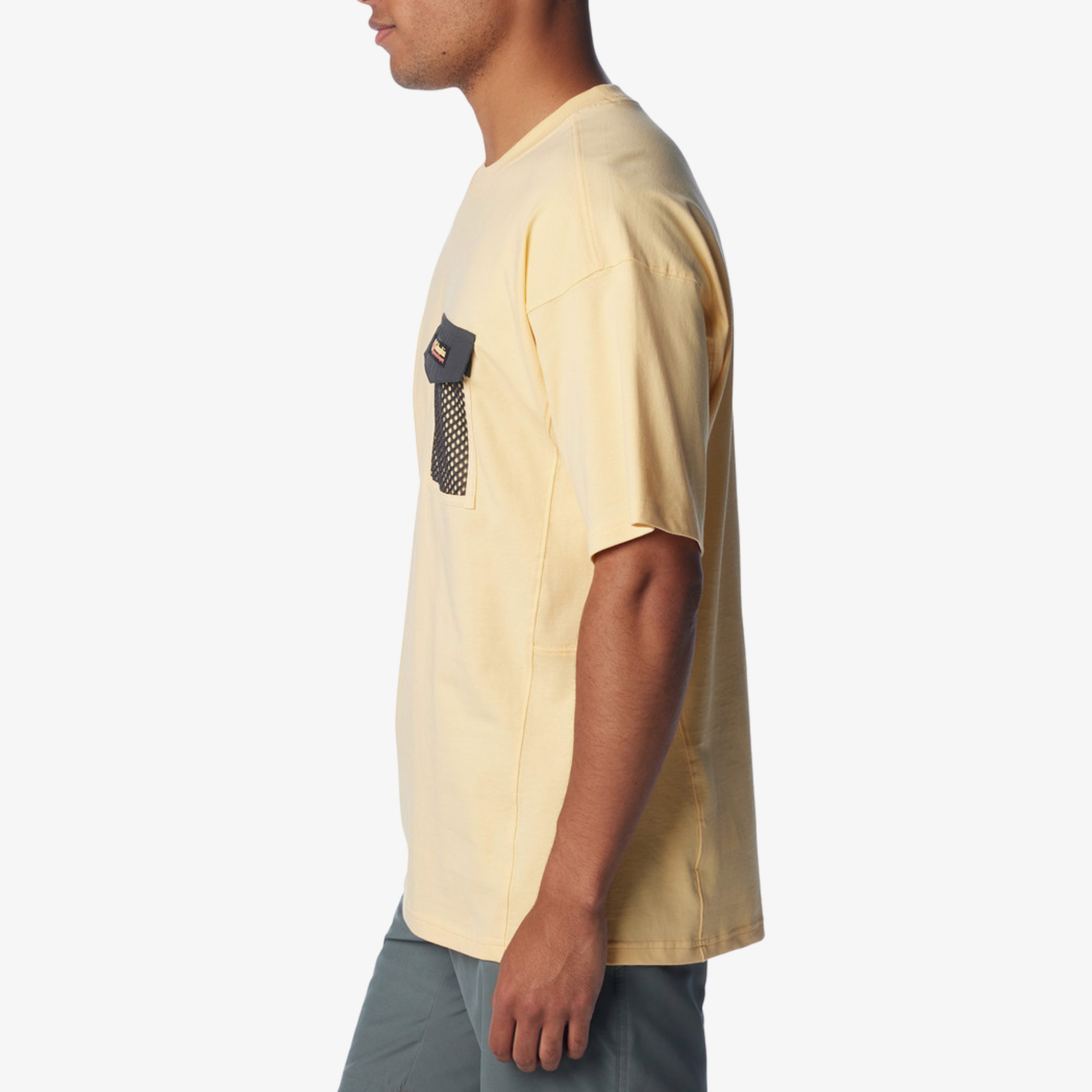 Columbia Painted Peak Knit Top Erkek Sarı T-Shirt