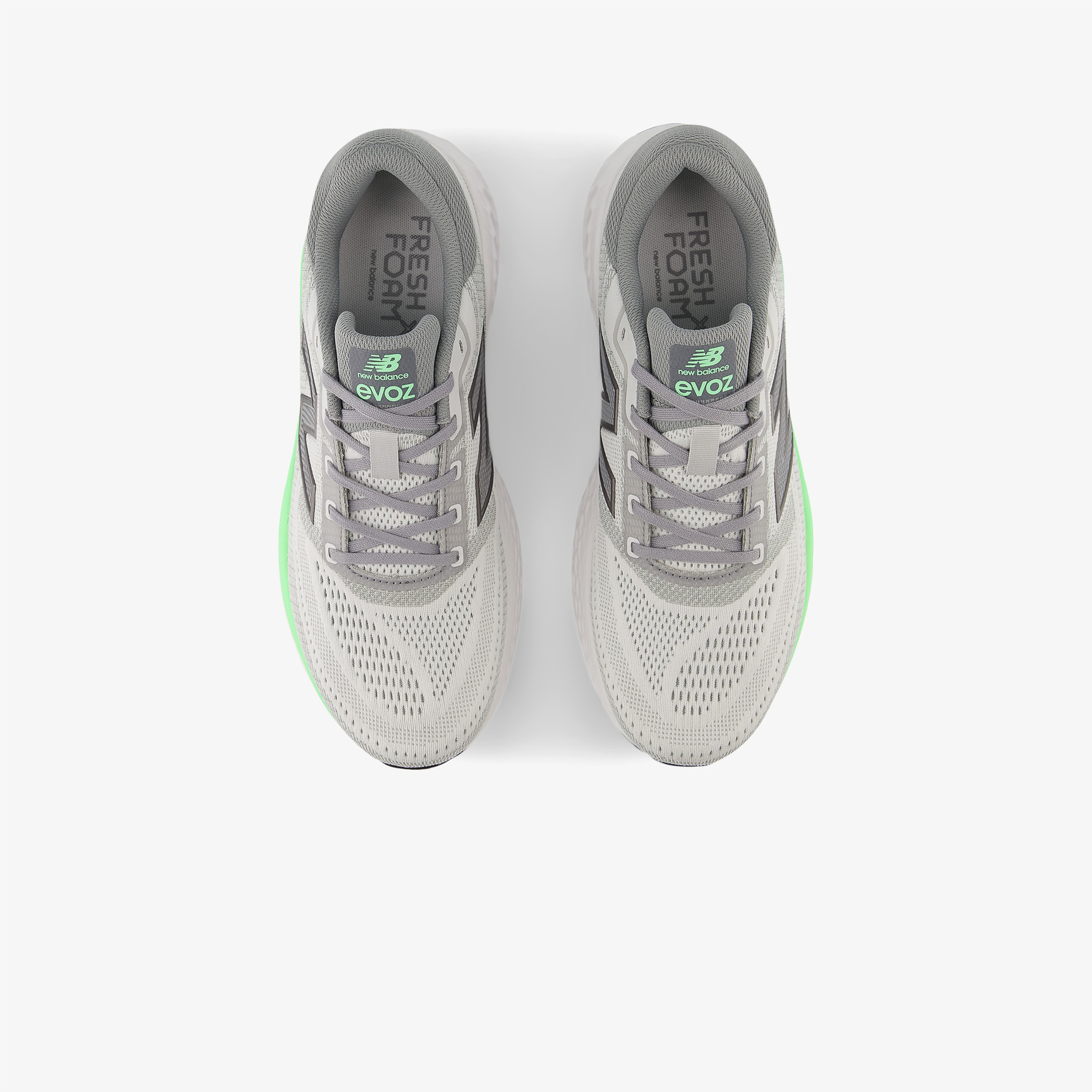 New Balance Fresh Foam EVOZ v4 Erkek Gri Koşu Ayakkabısı