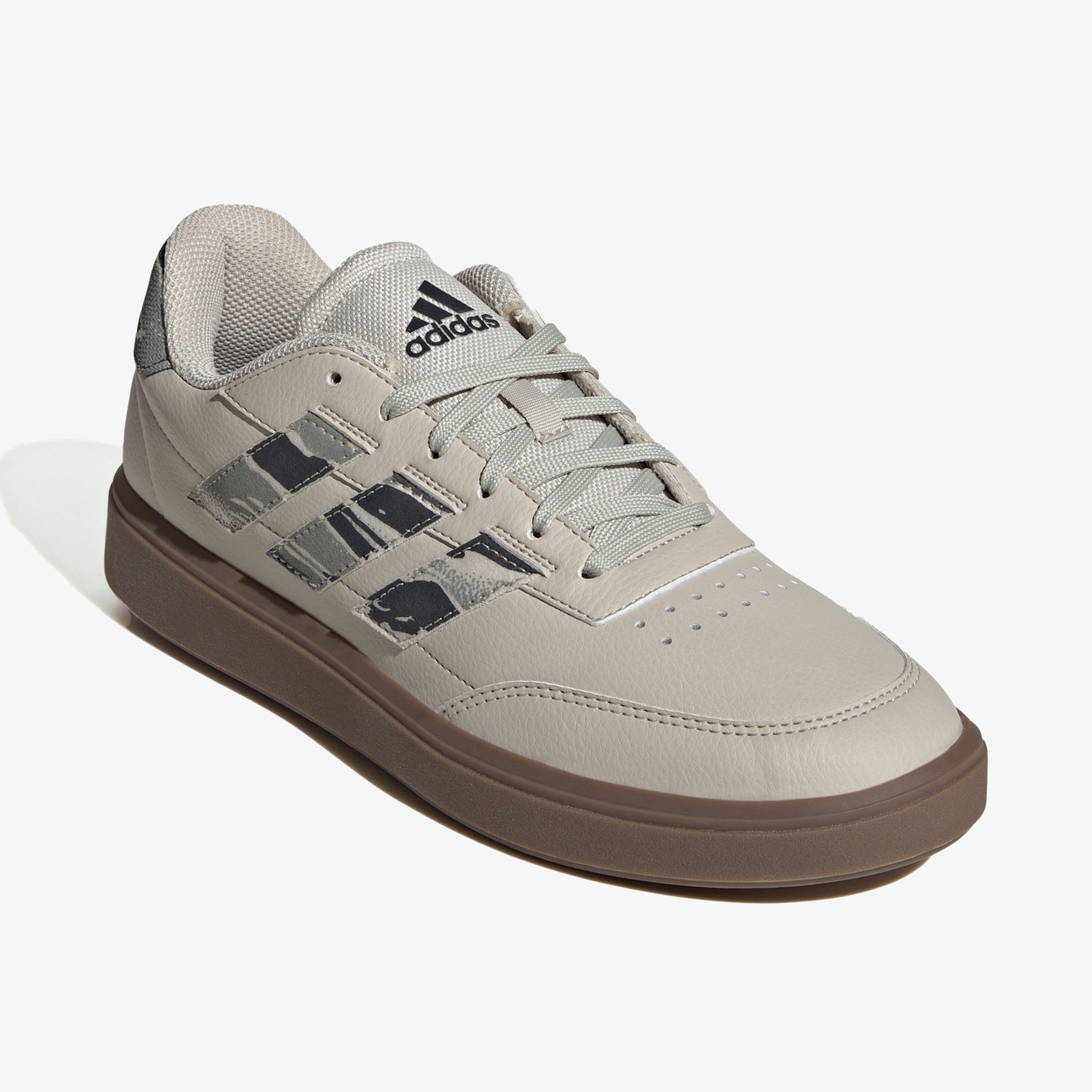 adidas Courtblock Erkek Bej Sneaker