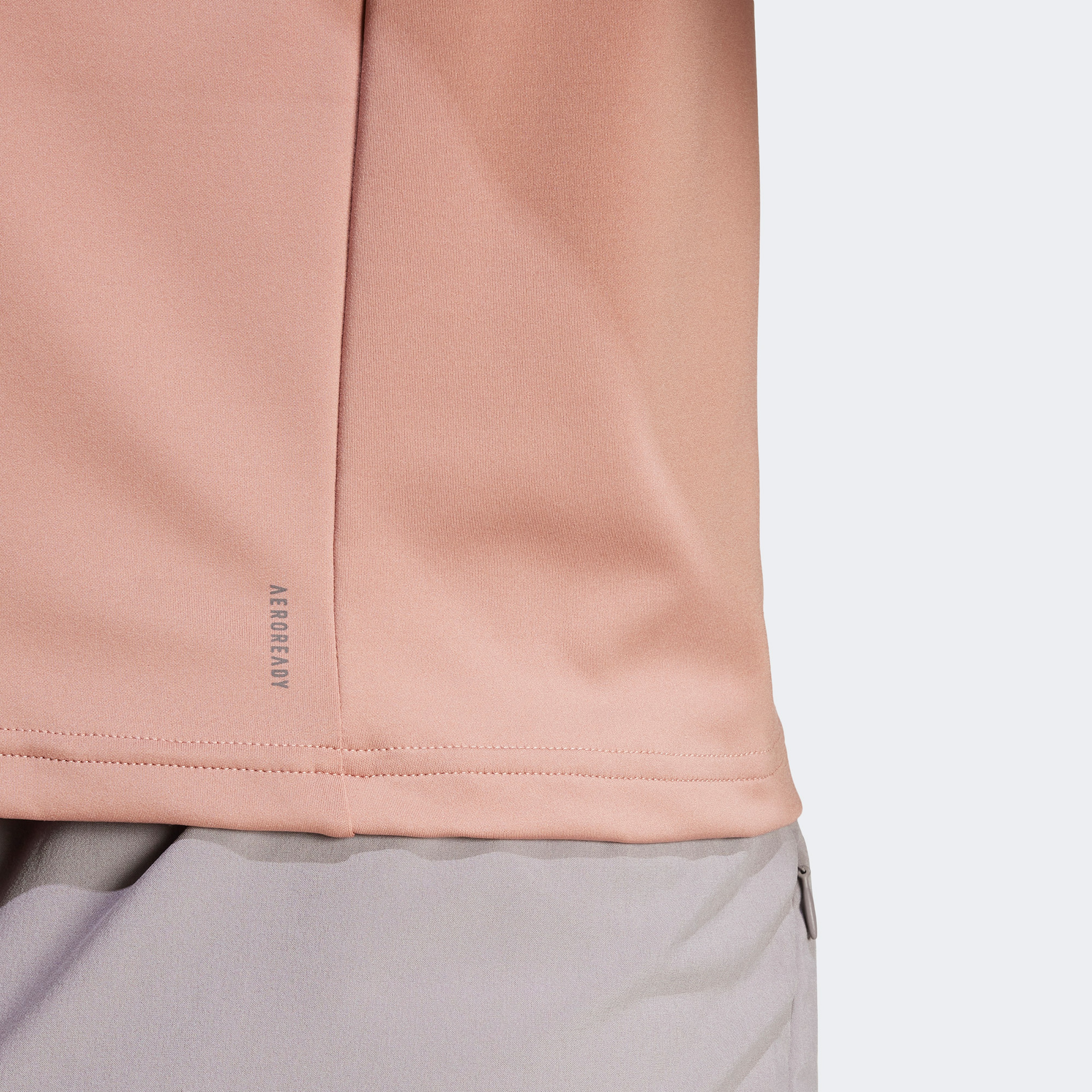 adidas Train Essentials Minimal 1/4 Zip Kadın Pembe Eşofman Üstü