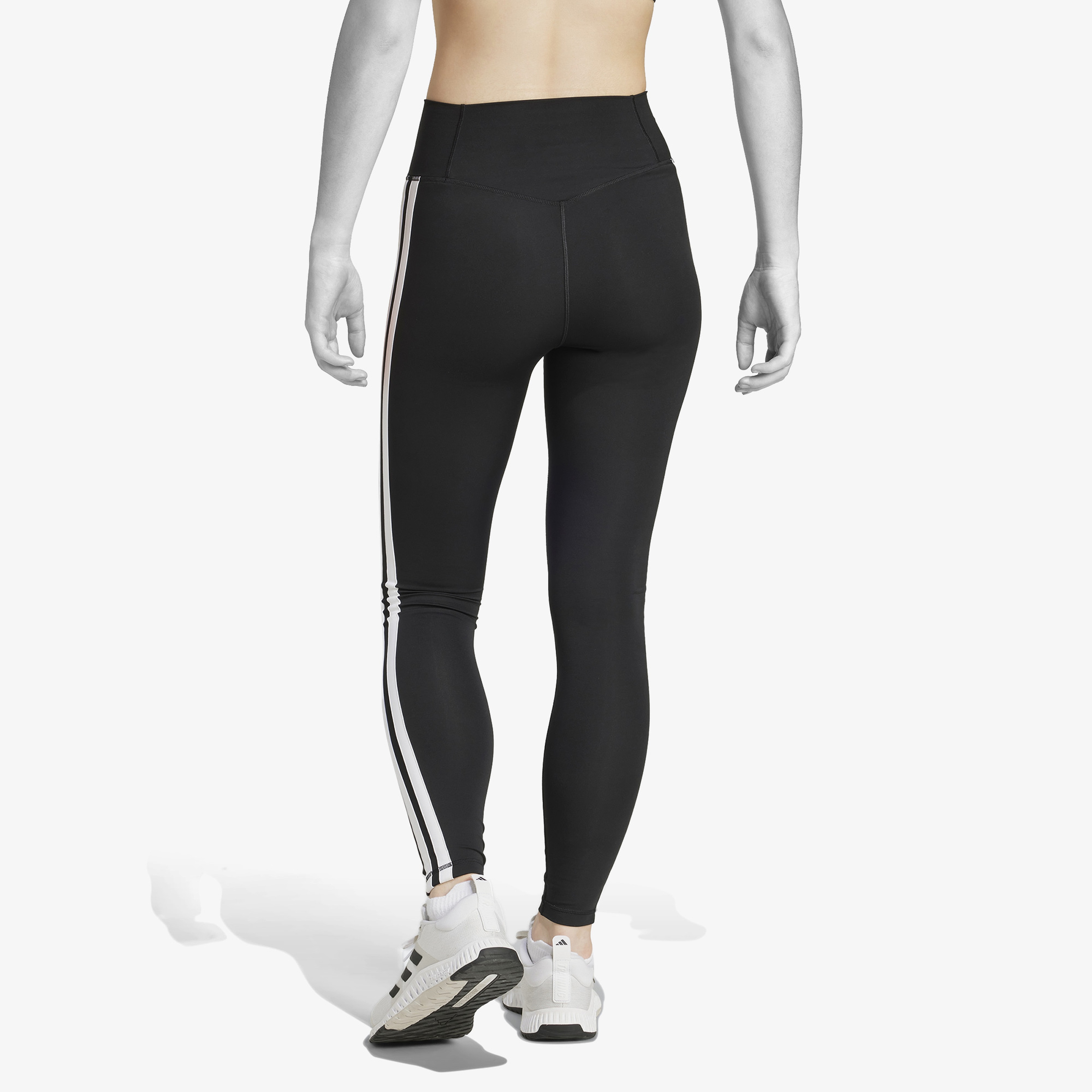 adidas Optime Essentials 7/8 Kadın Siyah Antrenman Taytı