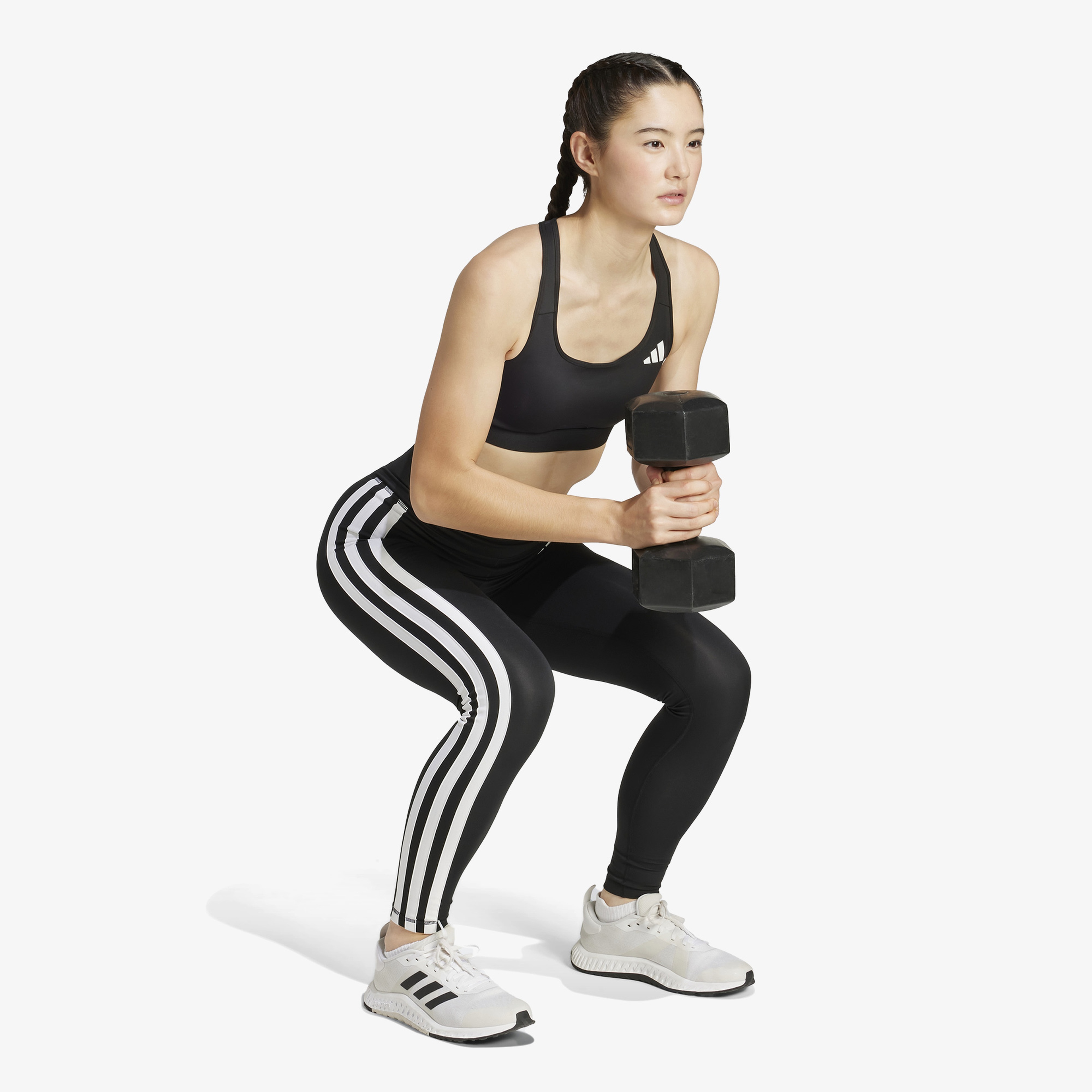 adidas Optime Essentials 7/8 Kadın Siyah Antrenman Taytı