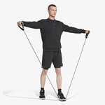 adidas Designed For Training Crew Erkek Siyah Sweatshirt