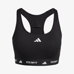 adidas Techfit Kadın Siyah Antrenman Bra
