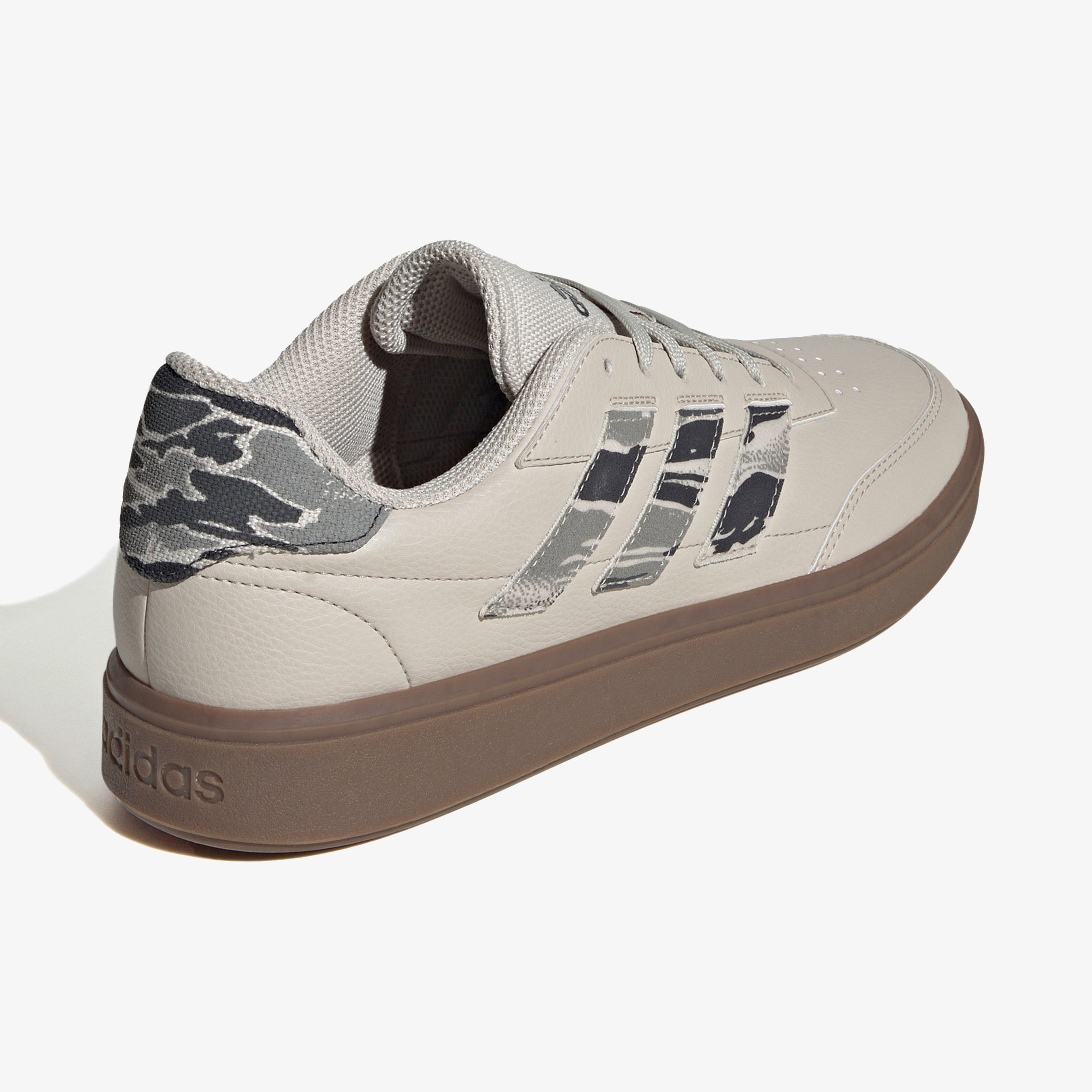 adidas Courtblock Erkek Bej Sneaker
