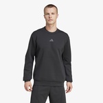 adidas Designed For Training Crew Erkek Siyah Sweatshirt