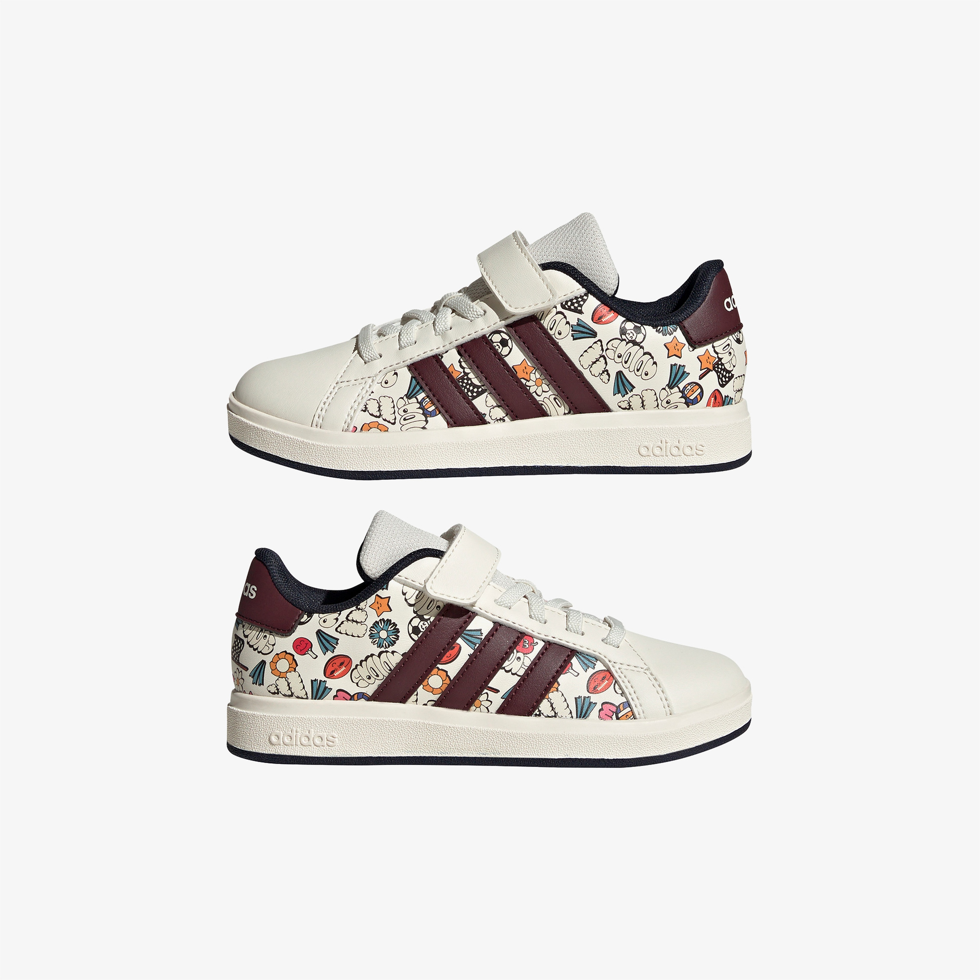 adidas Grand Court 2.0 Çocuk Beyaz Spor Ayakkabı