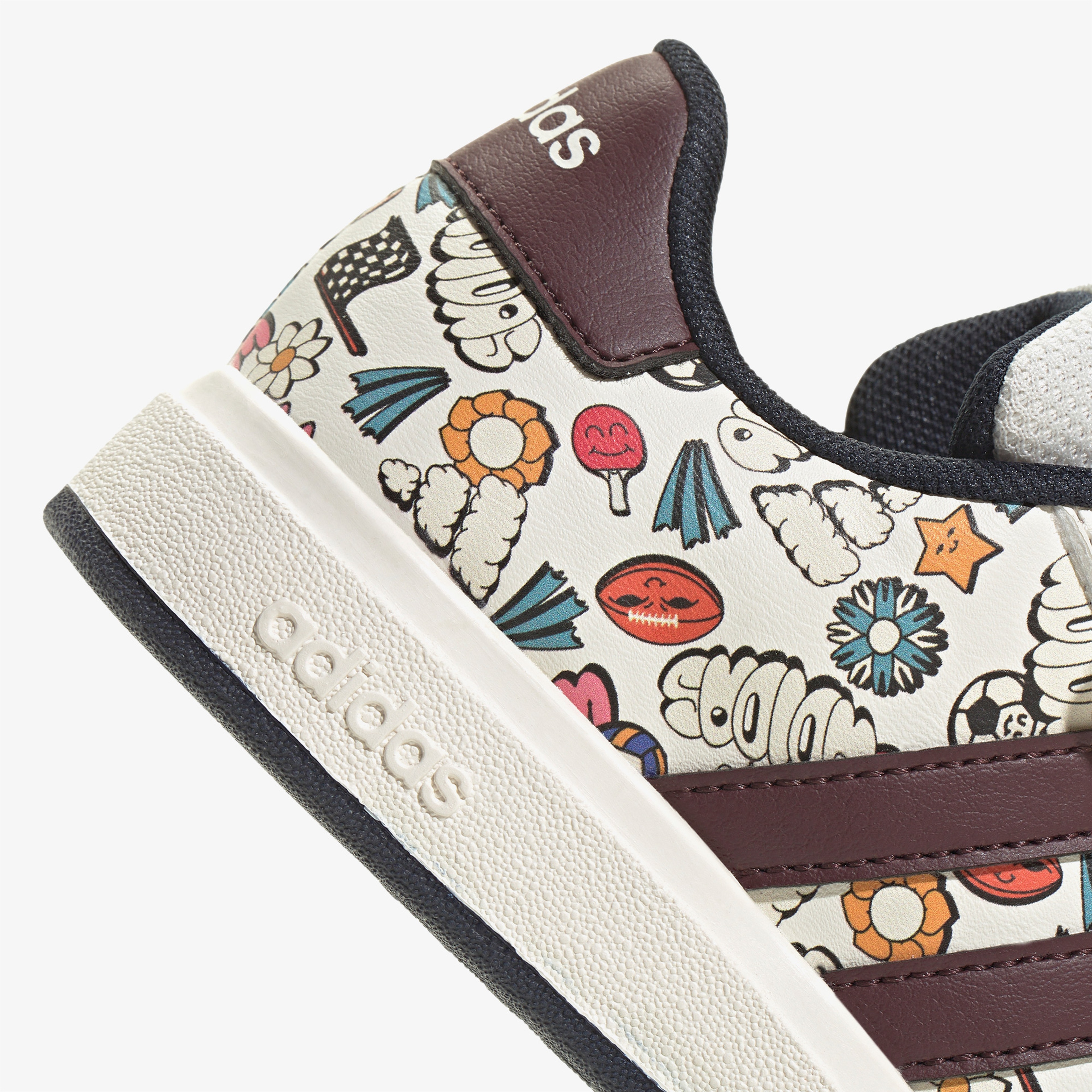 adidas Grand Court 2.0 Çocuk Beyaz Spor Ayakkabı